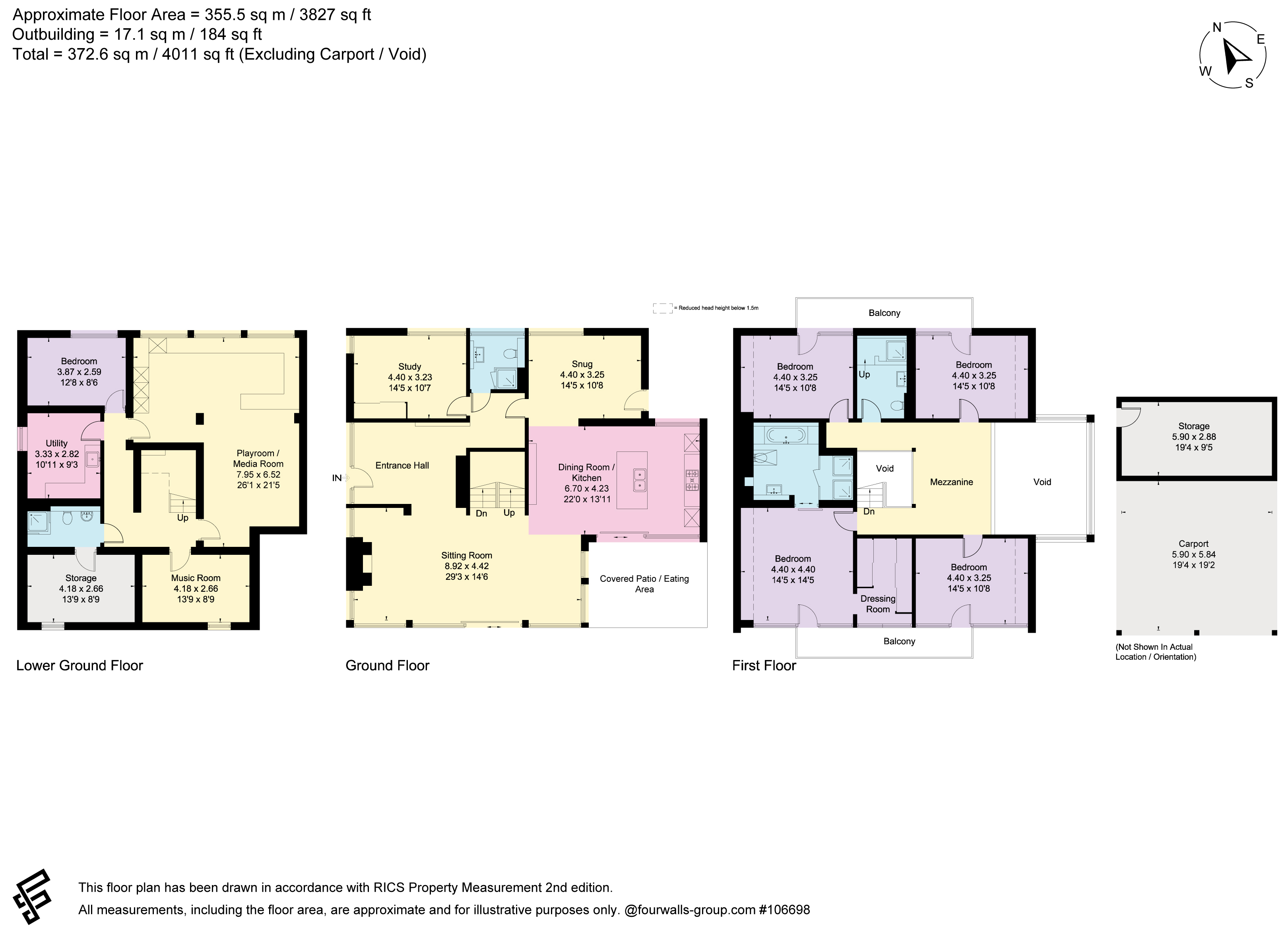 Trinity House, Winchester floorplan