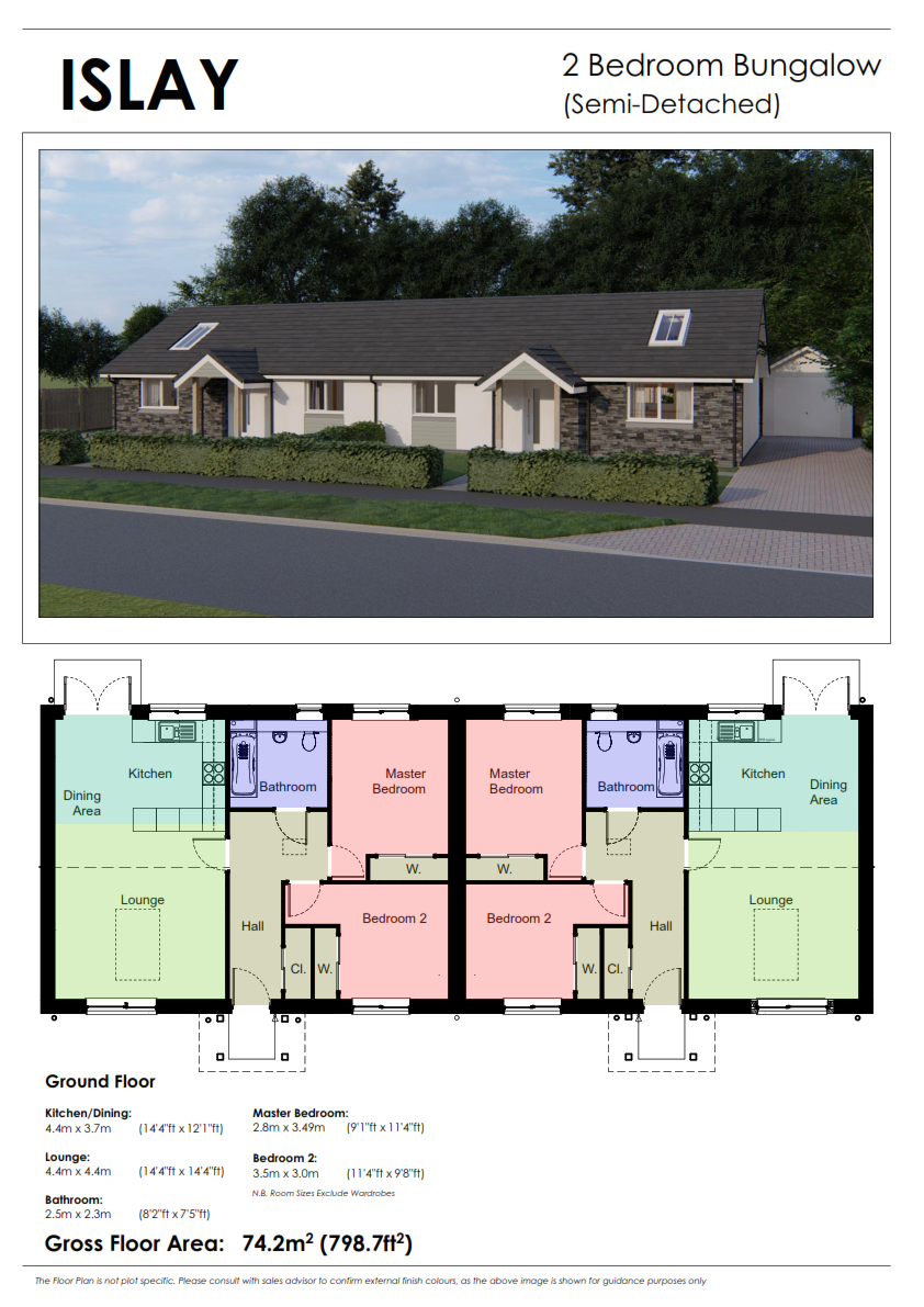 Islay, Alyth PH11, 2 bedroom bungalow for sale - 64485237 | PrimeLocation