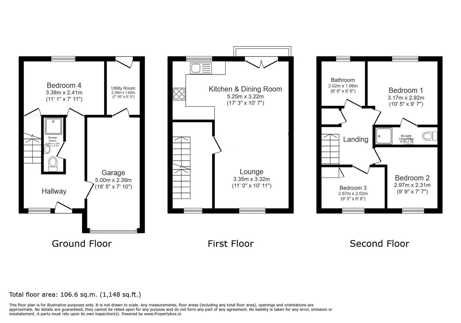 36, Cwrt Llewelyn, Conwy floorplan