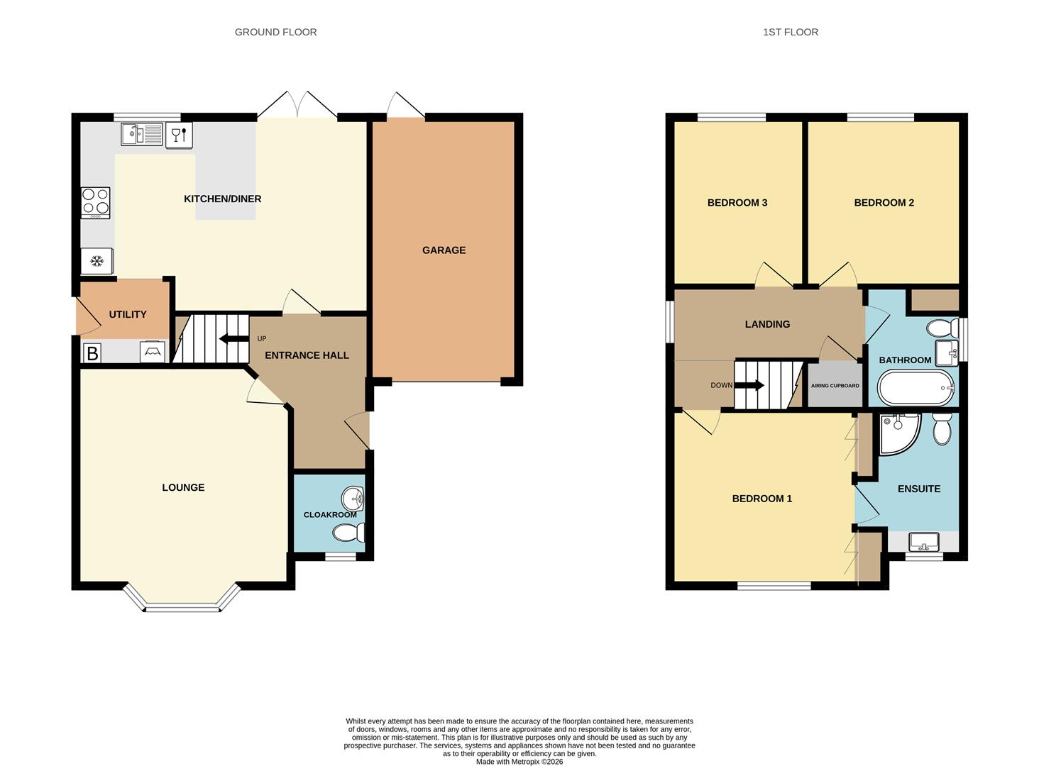34, Courtlands Road, Tavistock floorplan
