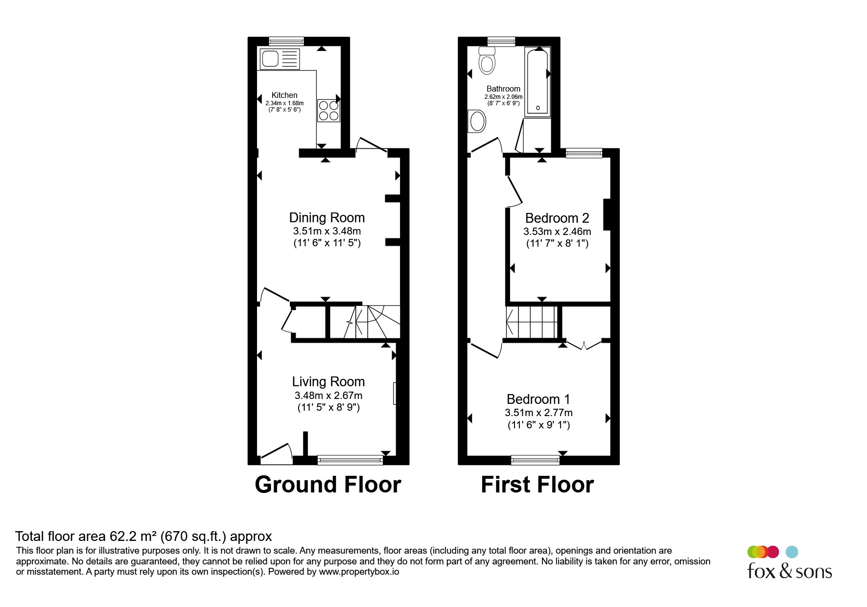 Balfour Terrace, 5, The Hill, Axminster floorplan
