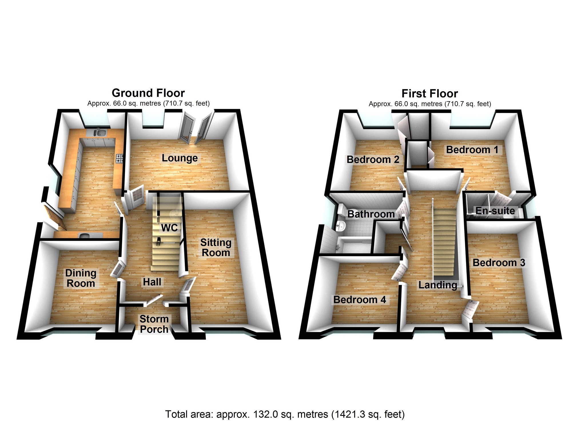 4, Pant Y Rhedyn, Port Talbot floorplan