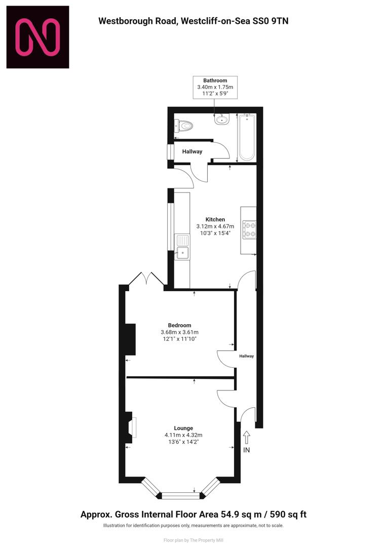 Westborough Road, Westcliff-On-Sea floorplan