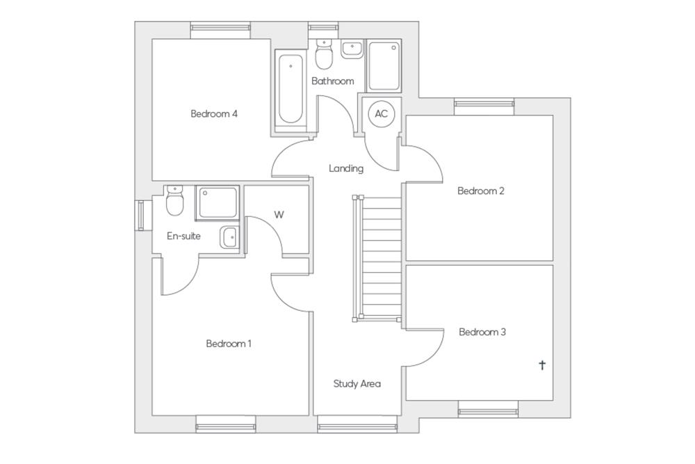 1, Chescombe Road, Yatton, Bristol floorplan