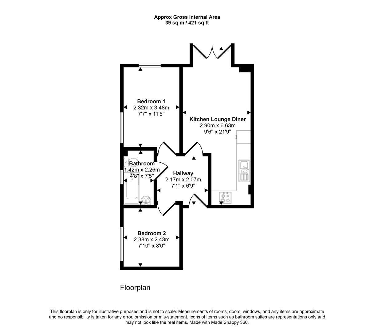 11 Rhodewood, St. Brides Hill, Saundersfoot floorplan