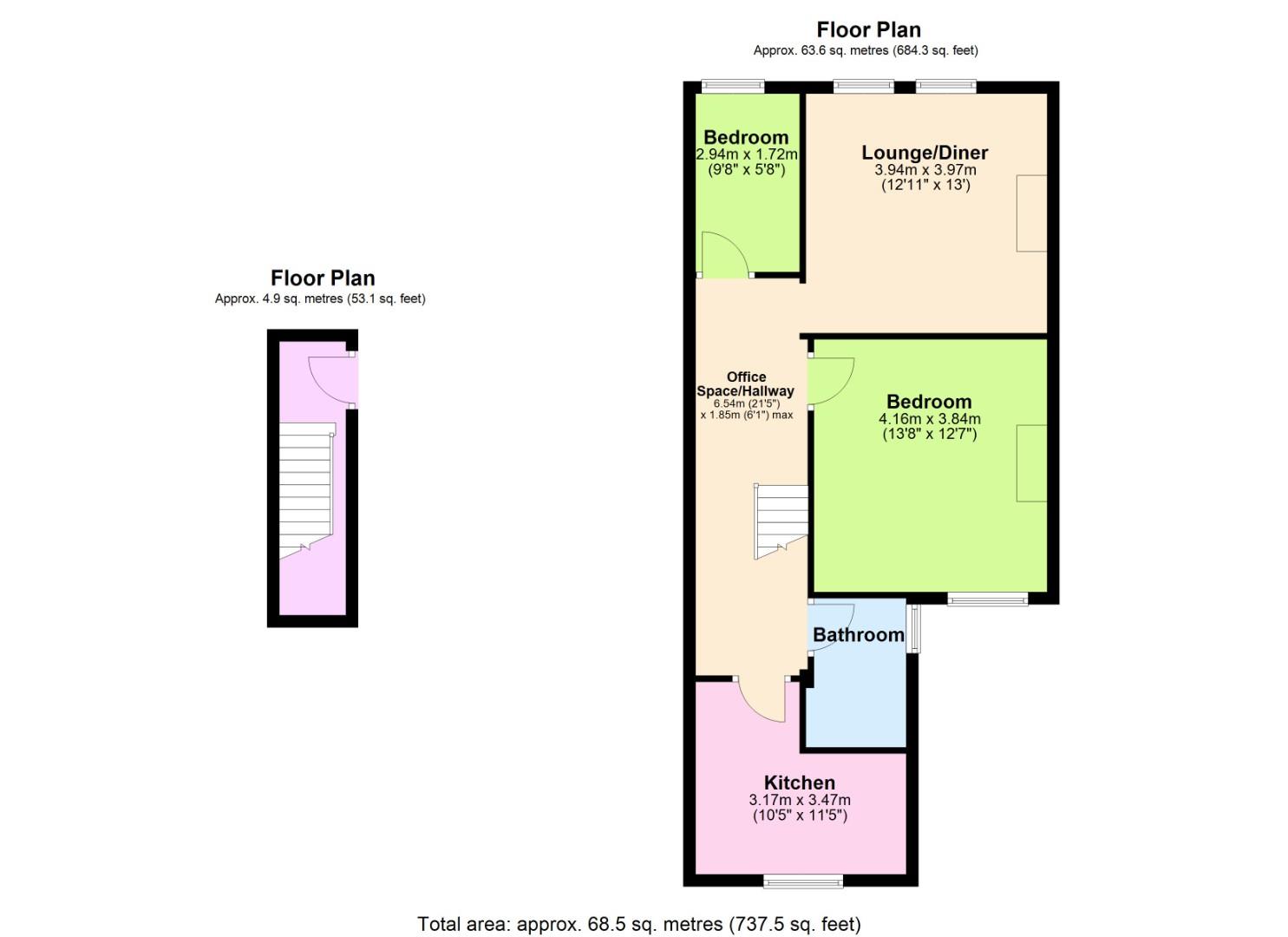 3, 42, Goldstone Villas, Hove floorplan