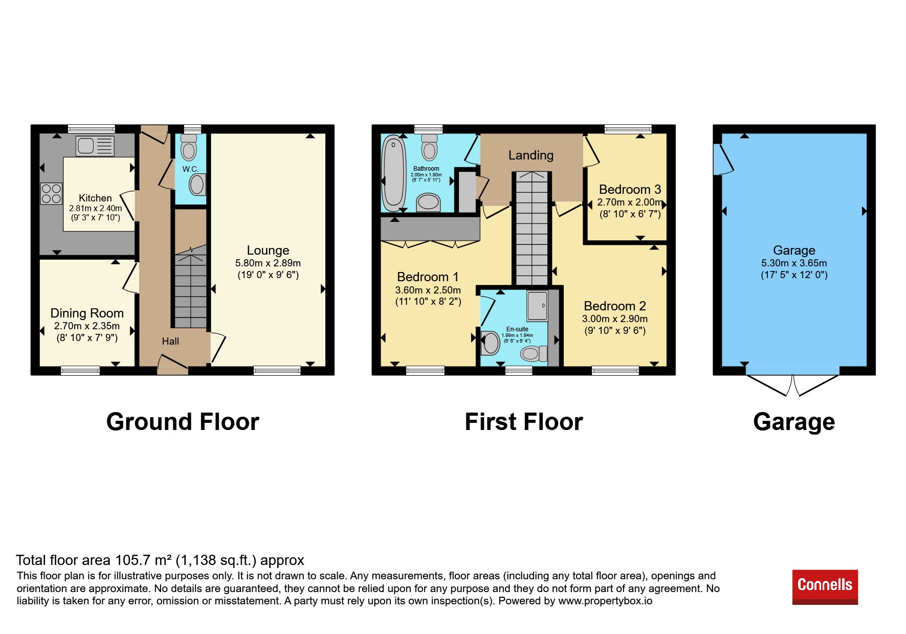 9, Mary Ruck Way, Braintree floorplan
