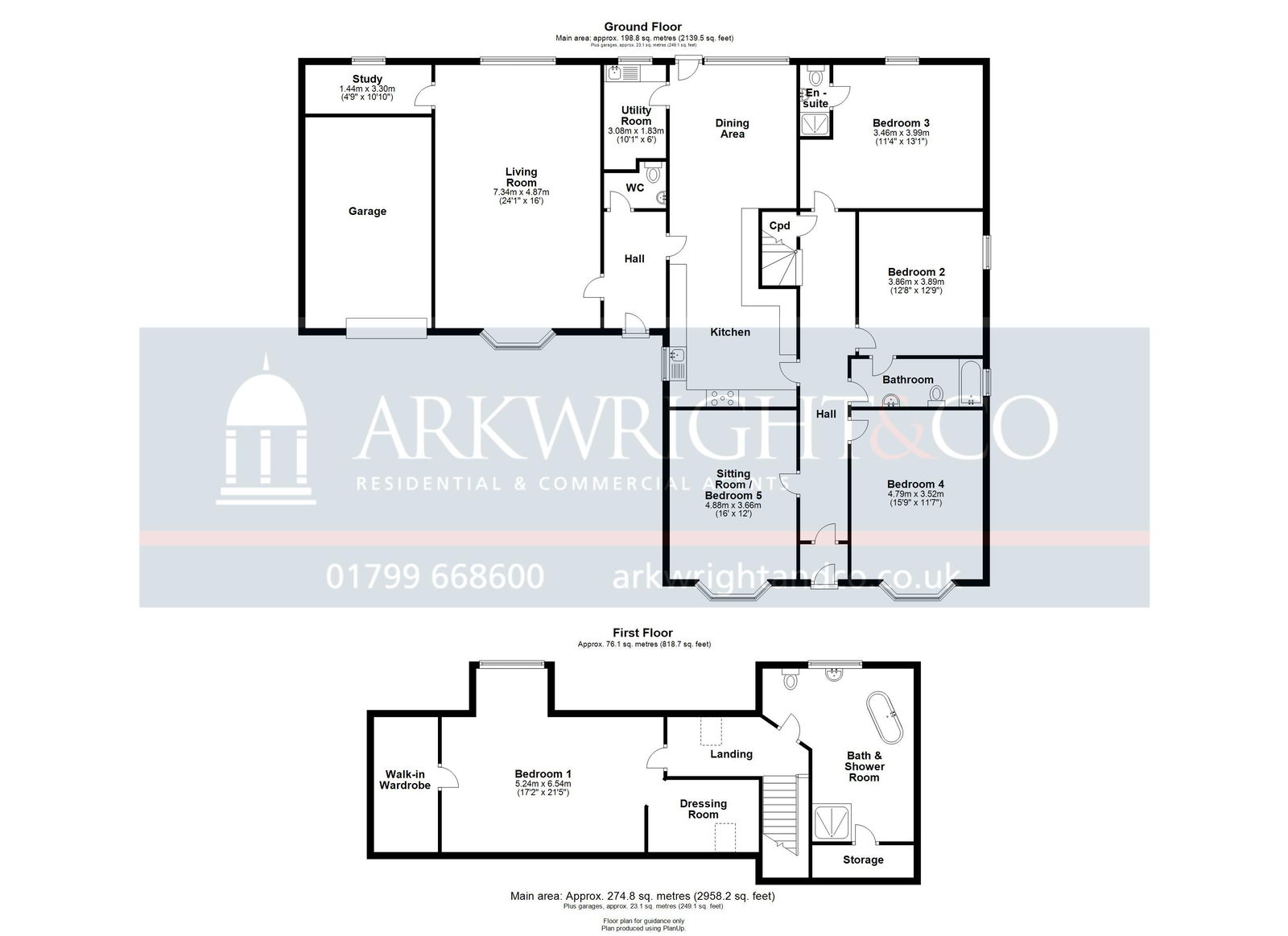 Penhallam House, Old Mead Road, Henham floorplan