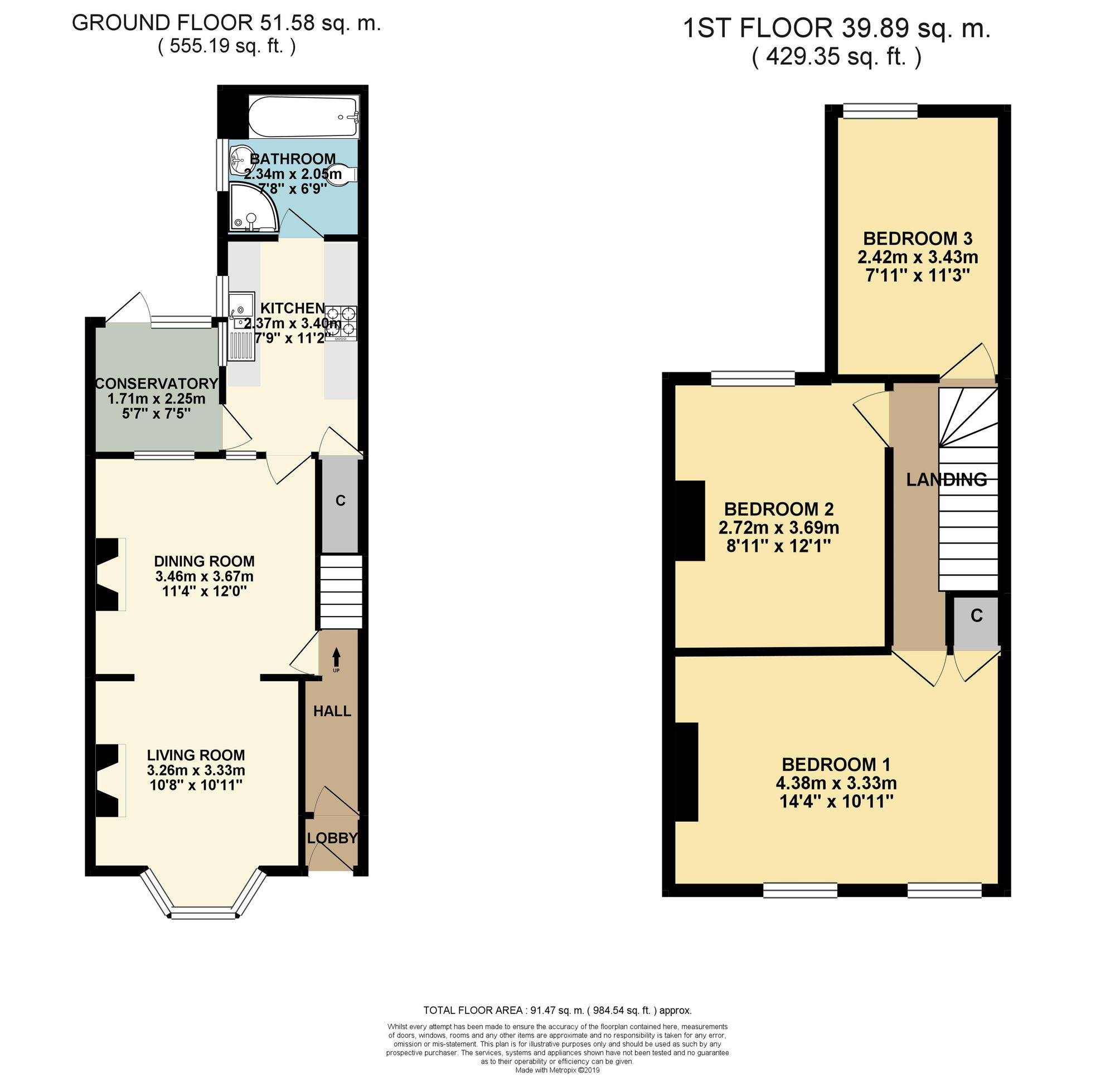 7 St. Augustine Street, Taunton floorplan