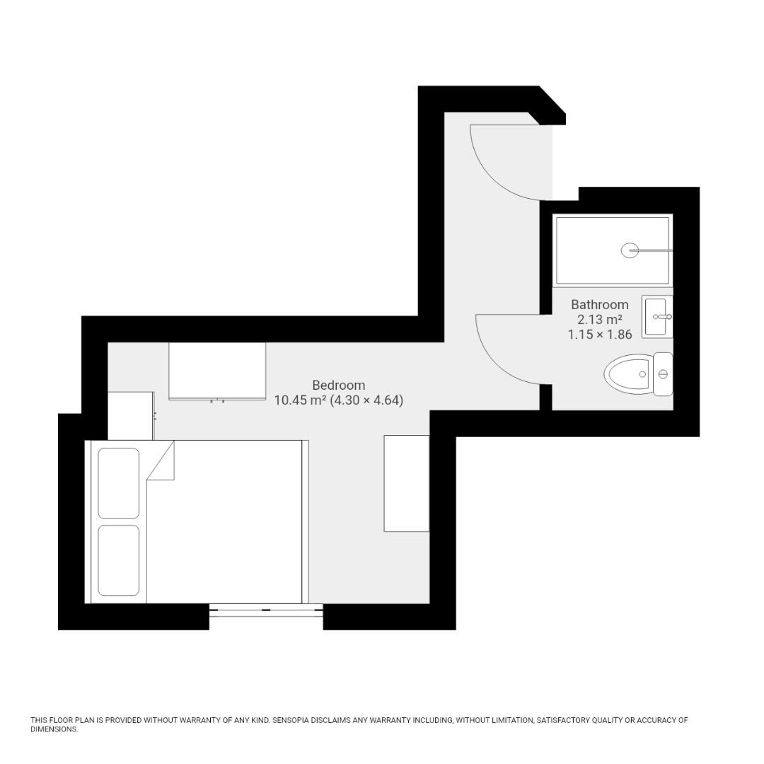 Room 4, 145, High Street, Swadlincote floorplan