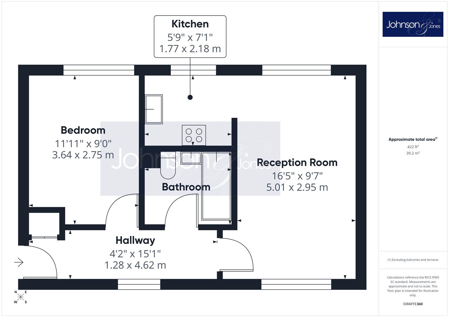 1 Foundry Mews, Gogmore Lane, Chertsey floorplan