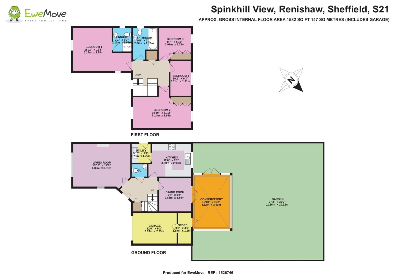 Spinkhill View, Sheffield floorplan