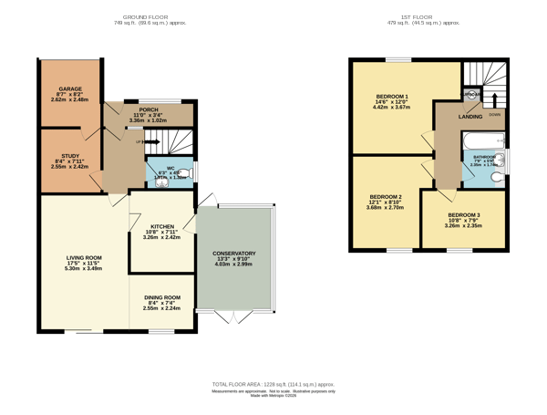 Sopwith Crescent, Wimborne floorplan