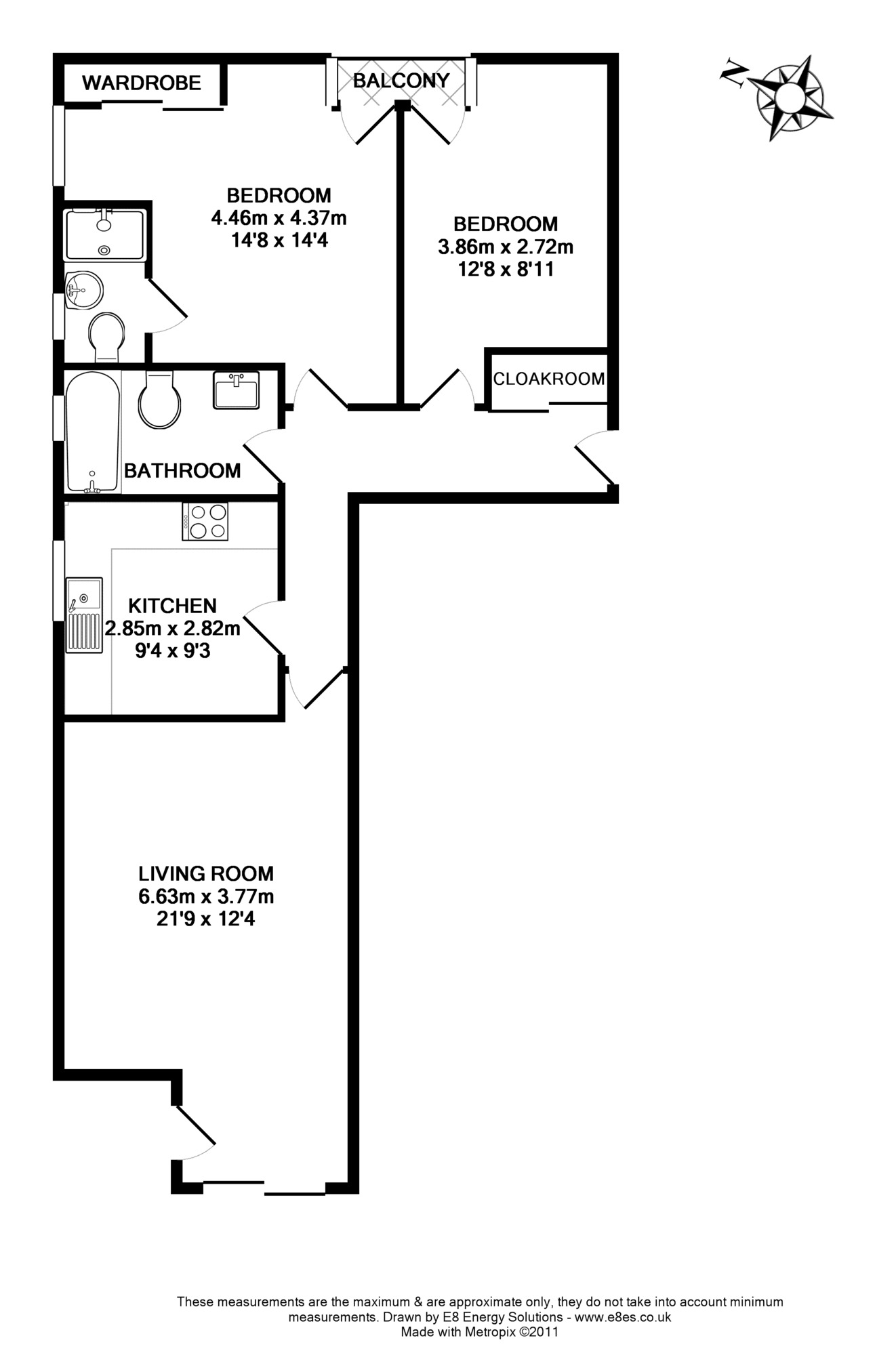 2 Bedrooms Flat to rent in Woodstock Road, Oxford OX2