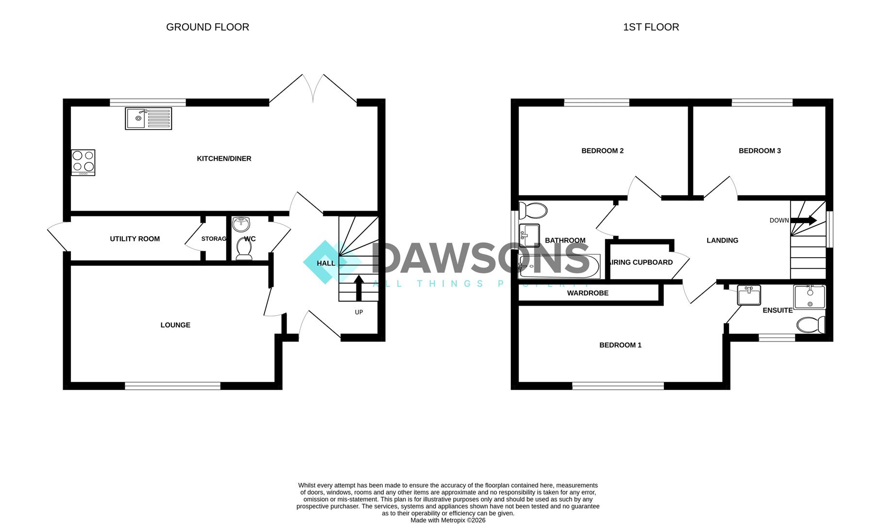 10, Clos Y Nant, Kidwelly floorplan