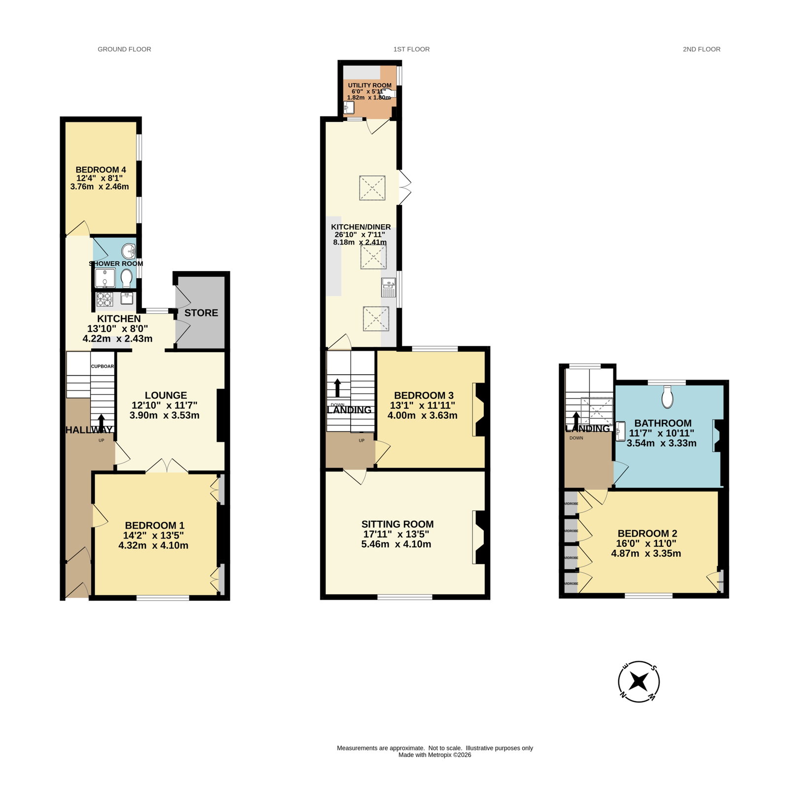 12, Boringdon Terrace, Plymouth floorplan
