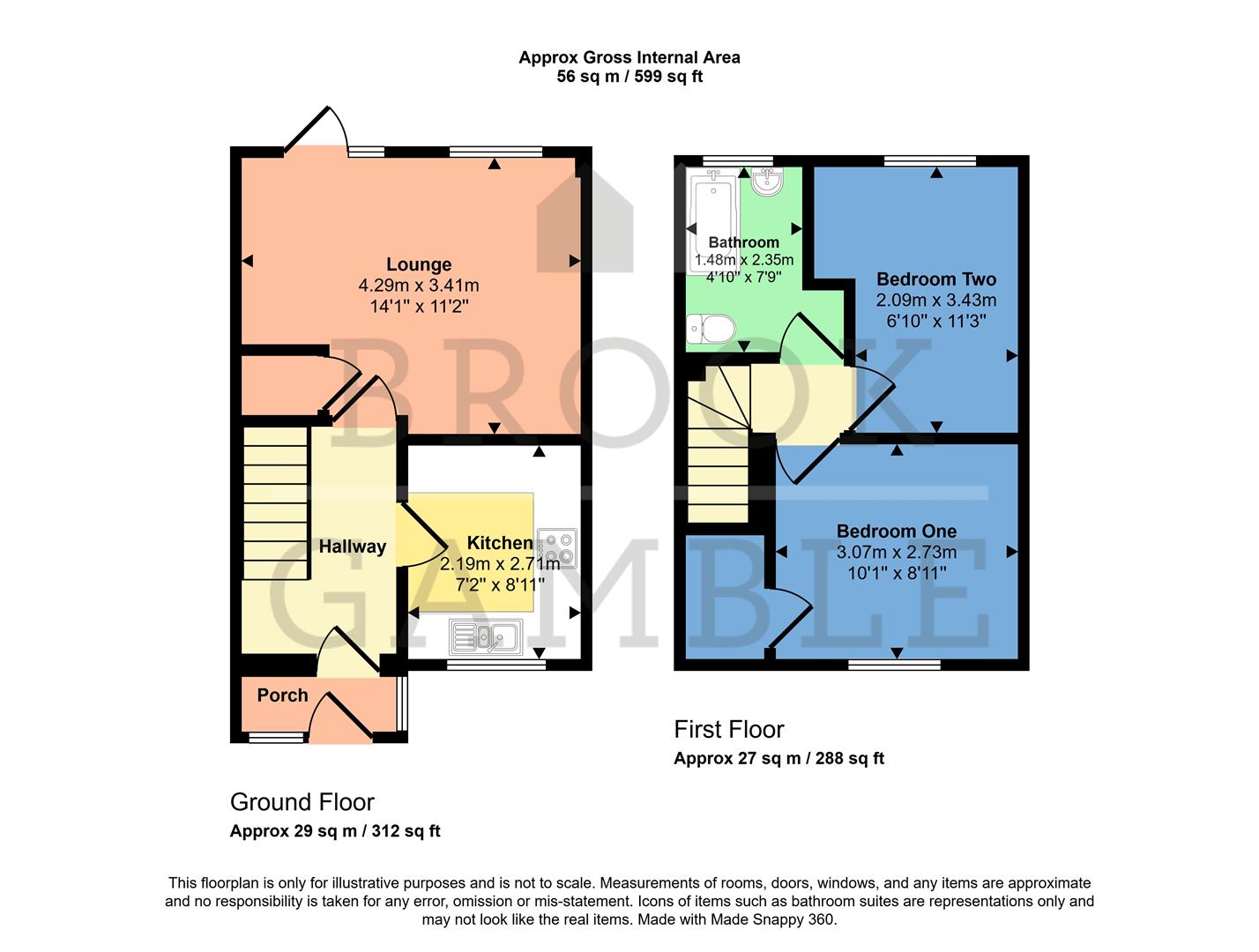 6 Wawmans Mews, Coast Road, Pevensey Bay floorplan