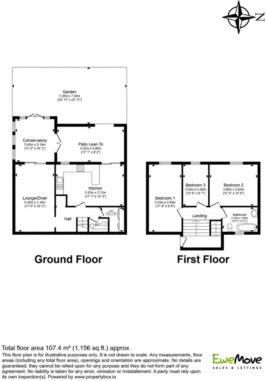 36, Swan Lane, London floorplan