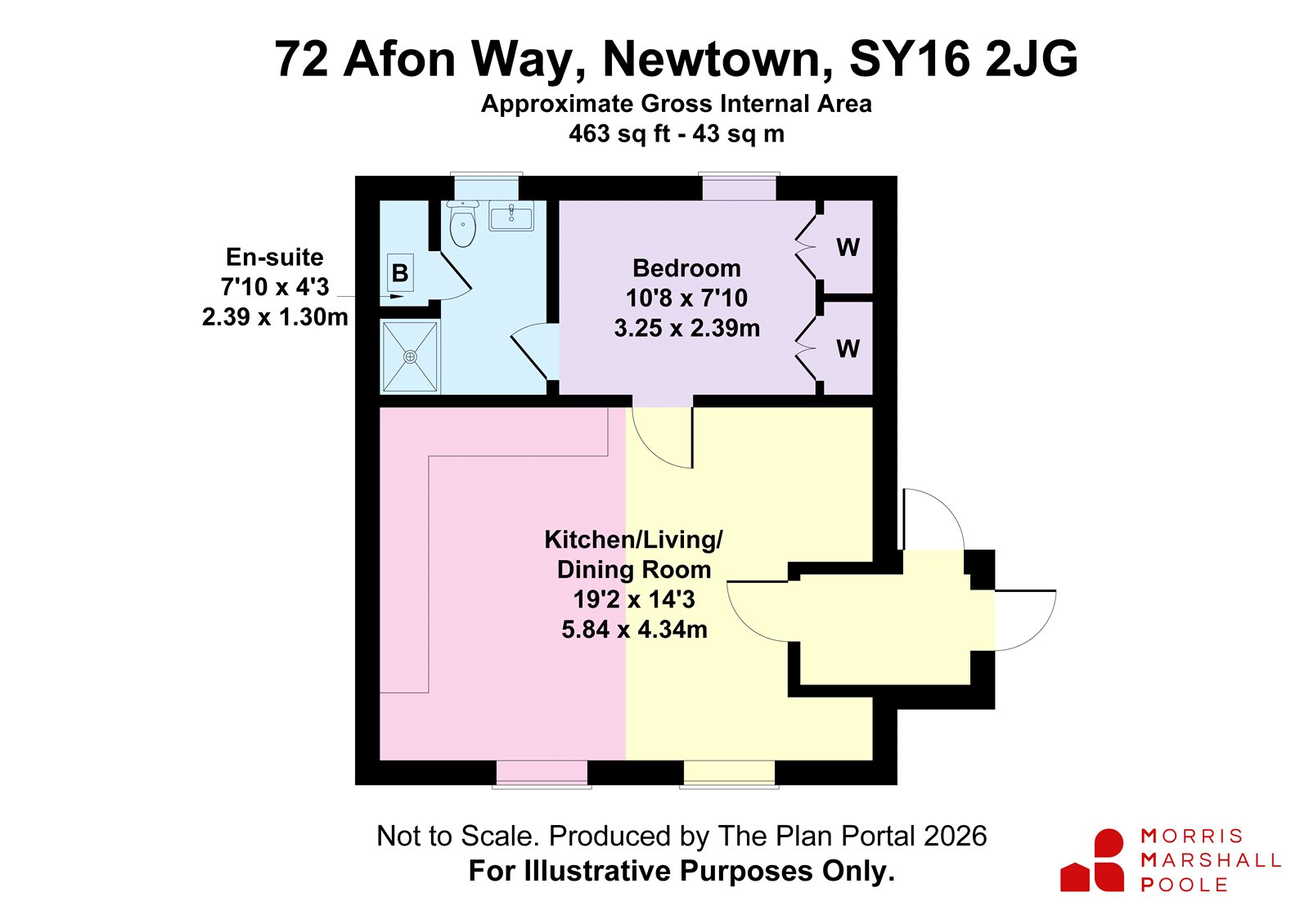72, Afon Way, Powys floorplan