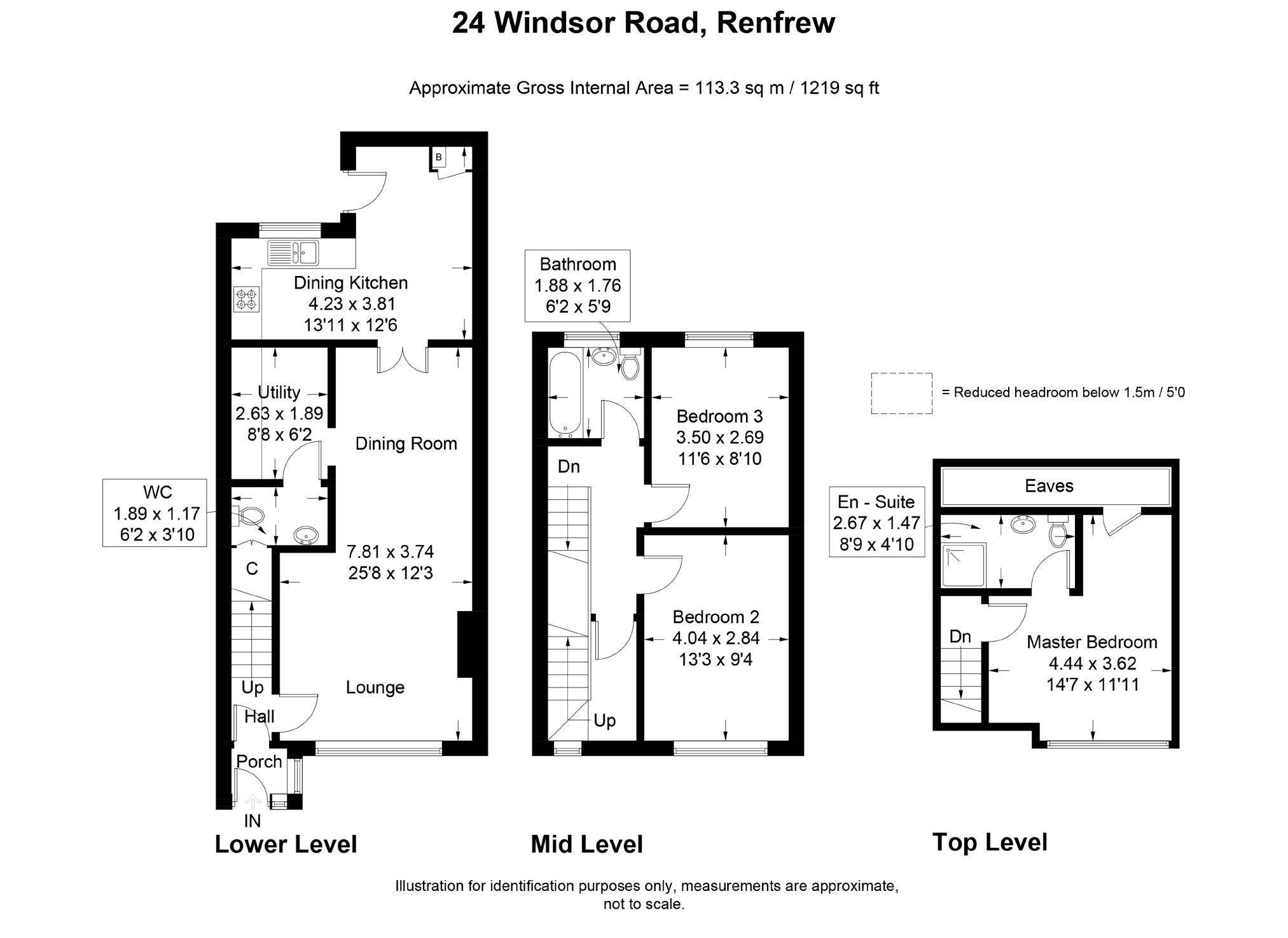 3 Bedrooms Terraced house for sale in Windsor Road, Renfrew PA4