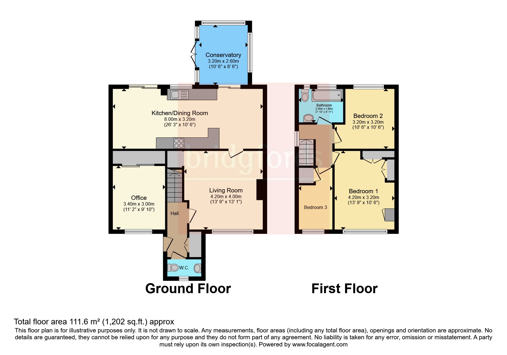 7, Lower Field Drive, Greater Manchester floorplan