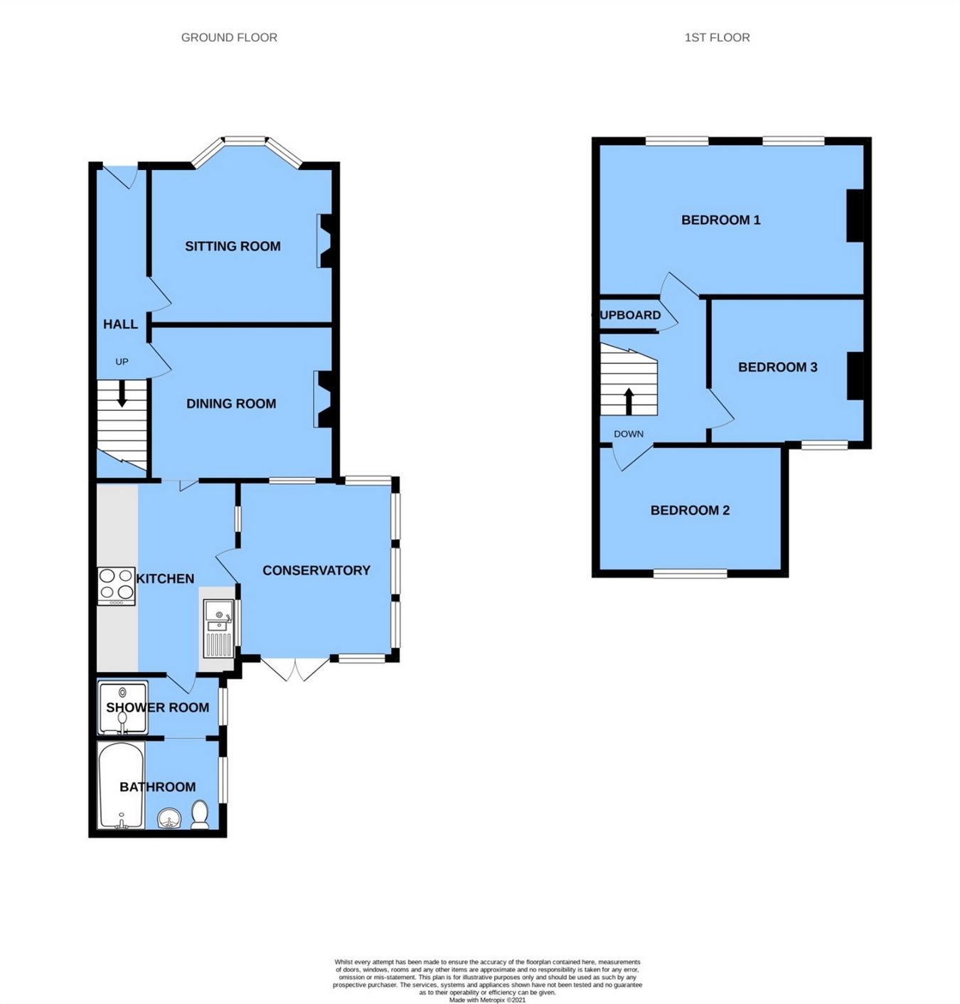 The Green, Catsfield, East Sussex TN33, 3 bedroom semidetached house
