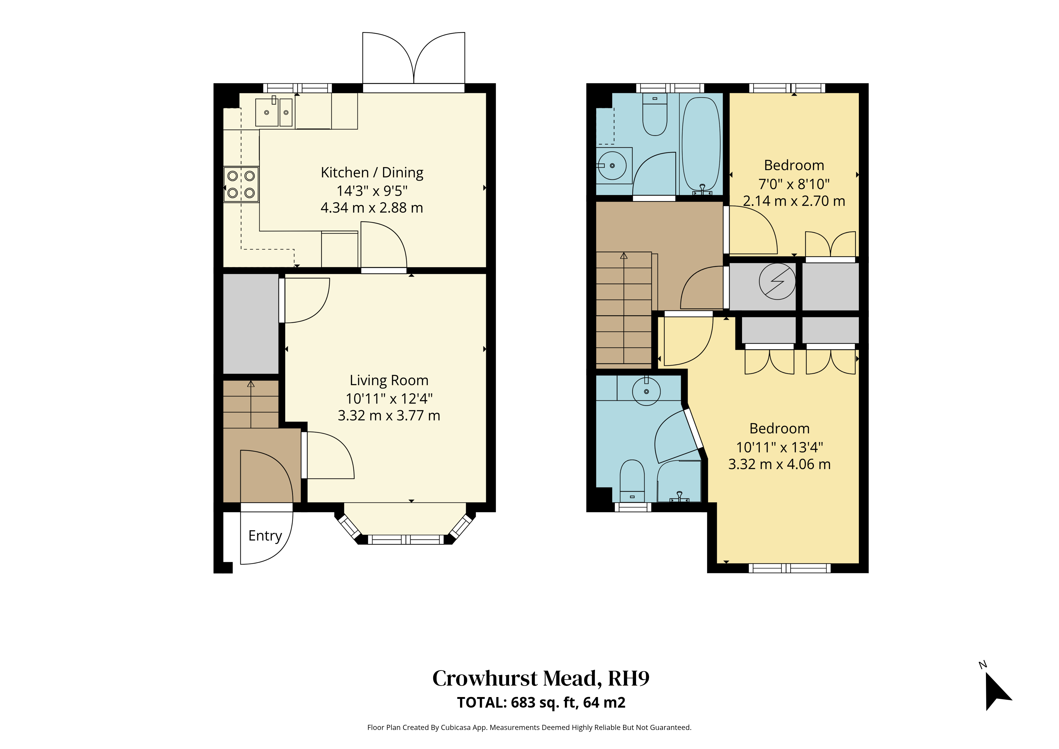 15, Crowhurst Mead, Surrey floorplan