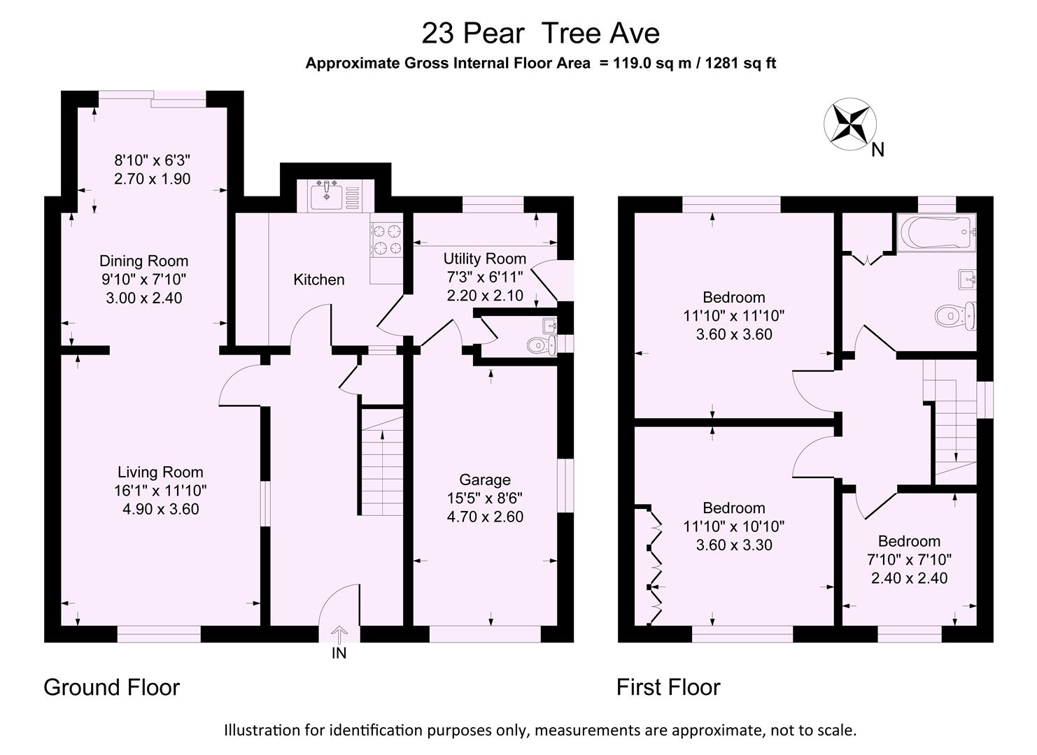 Pear Tree Avenue, York floorplan