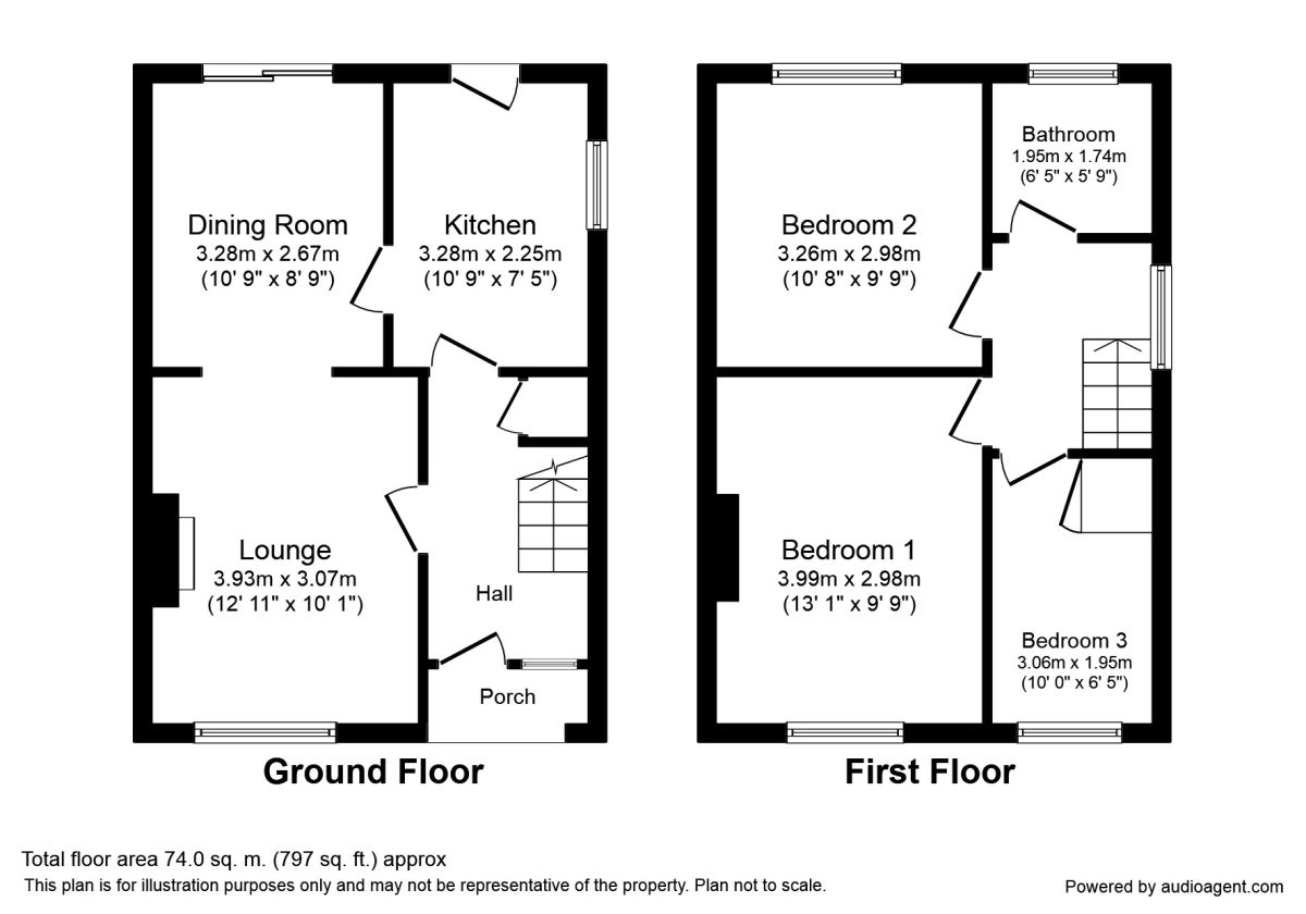 3 Bedrooms Semi-detached house to rent in Dunster Close, Hazel Grove, Stockport SK7