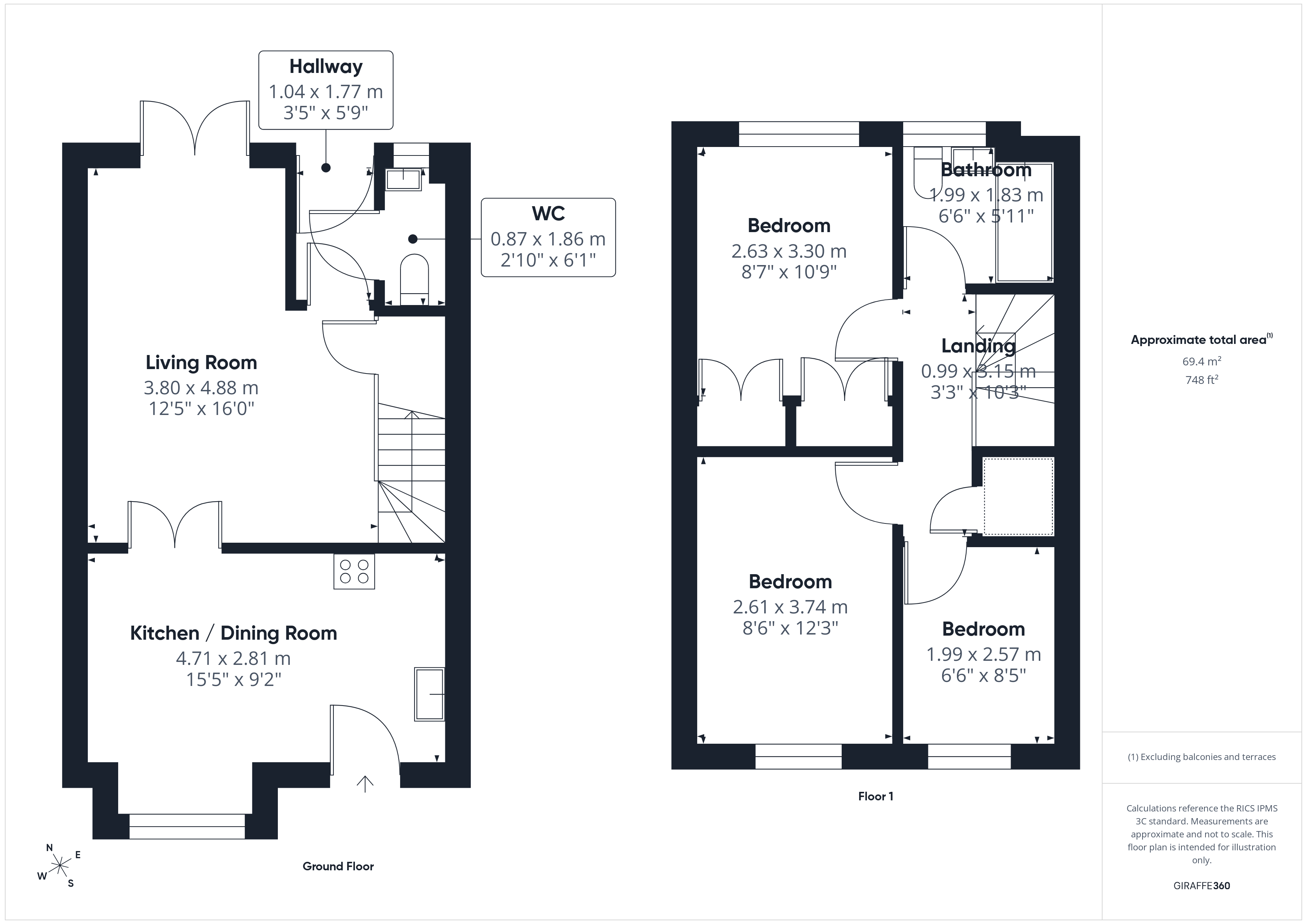 Eastcliff, North Somerset floorplan