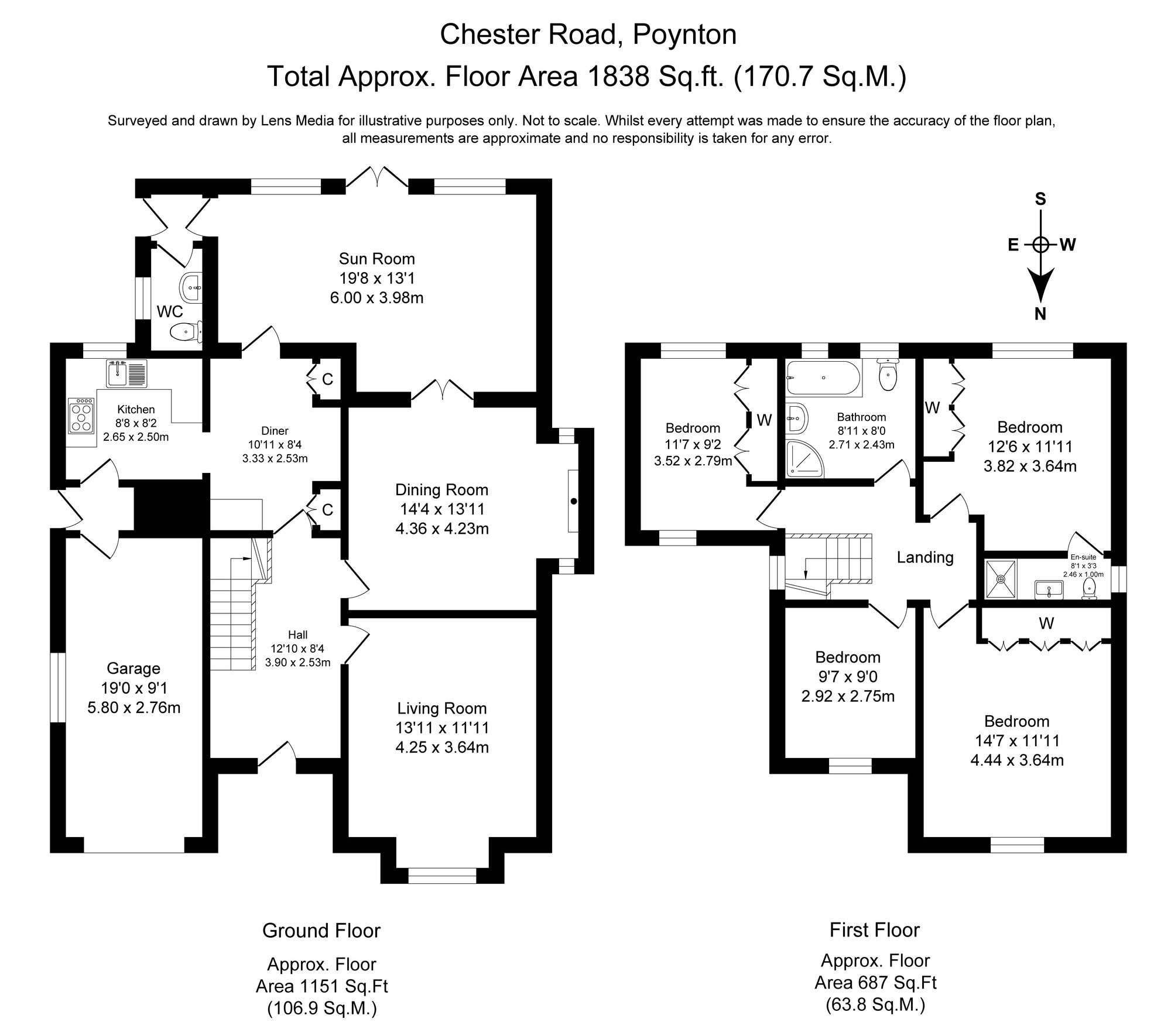 19 Chester Road, Stockport floorplan