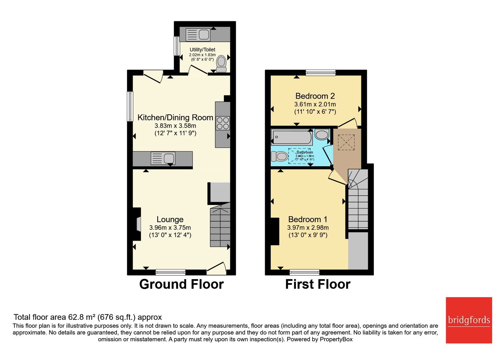 57, Dales Green, Staffordshire floorplan