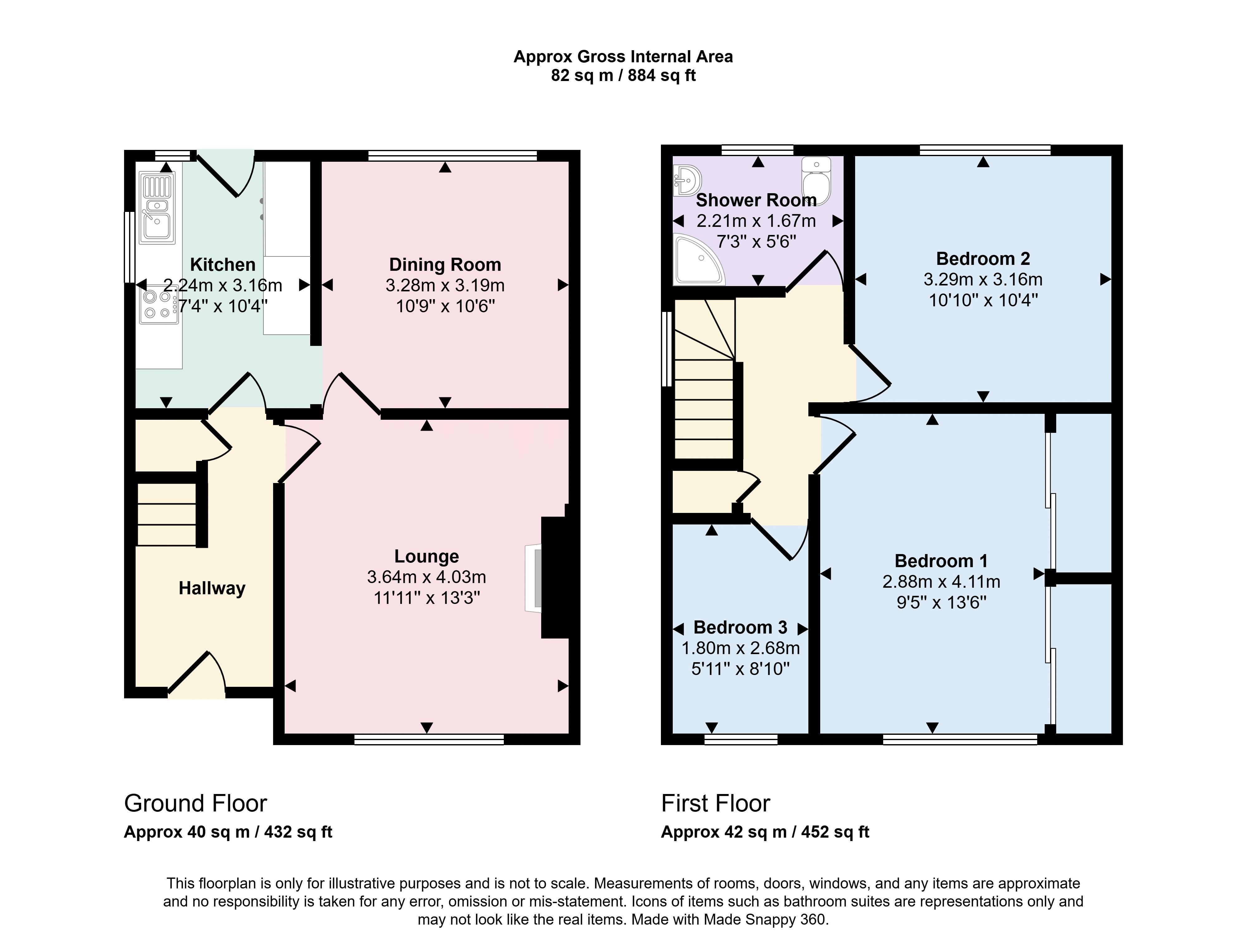 23, Castle Avenue, Balloch floorplan