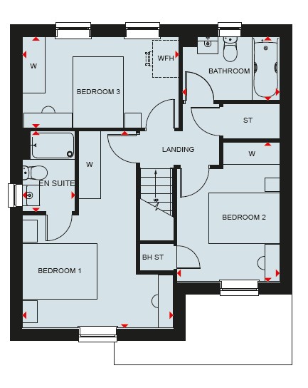 H8589118, Rossendale Way, Ryhope, Sunderland floorplan