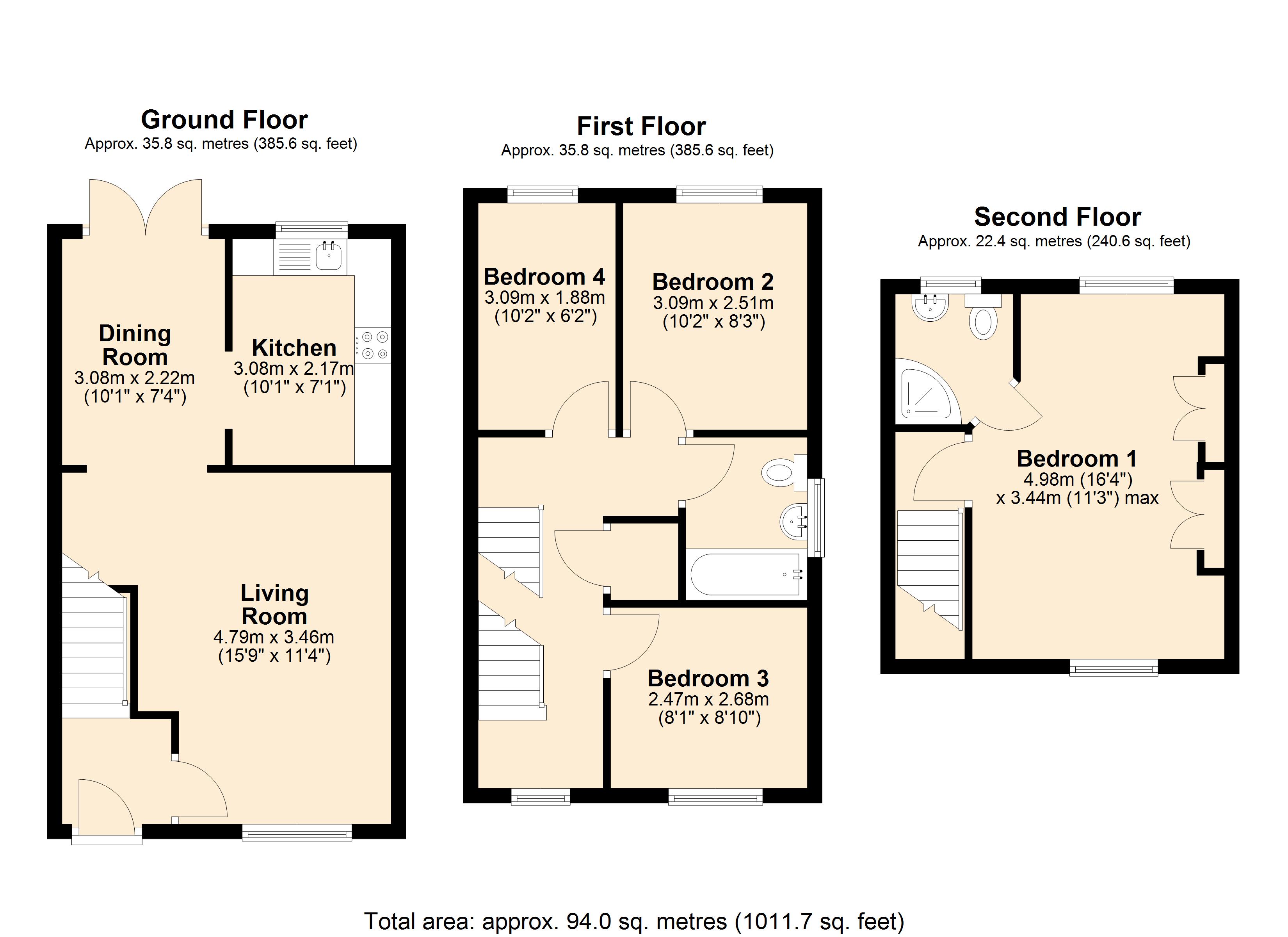 11, Ashleigh Grove, Wiltshire floorplan
