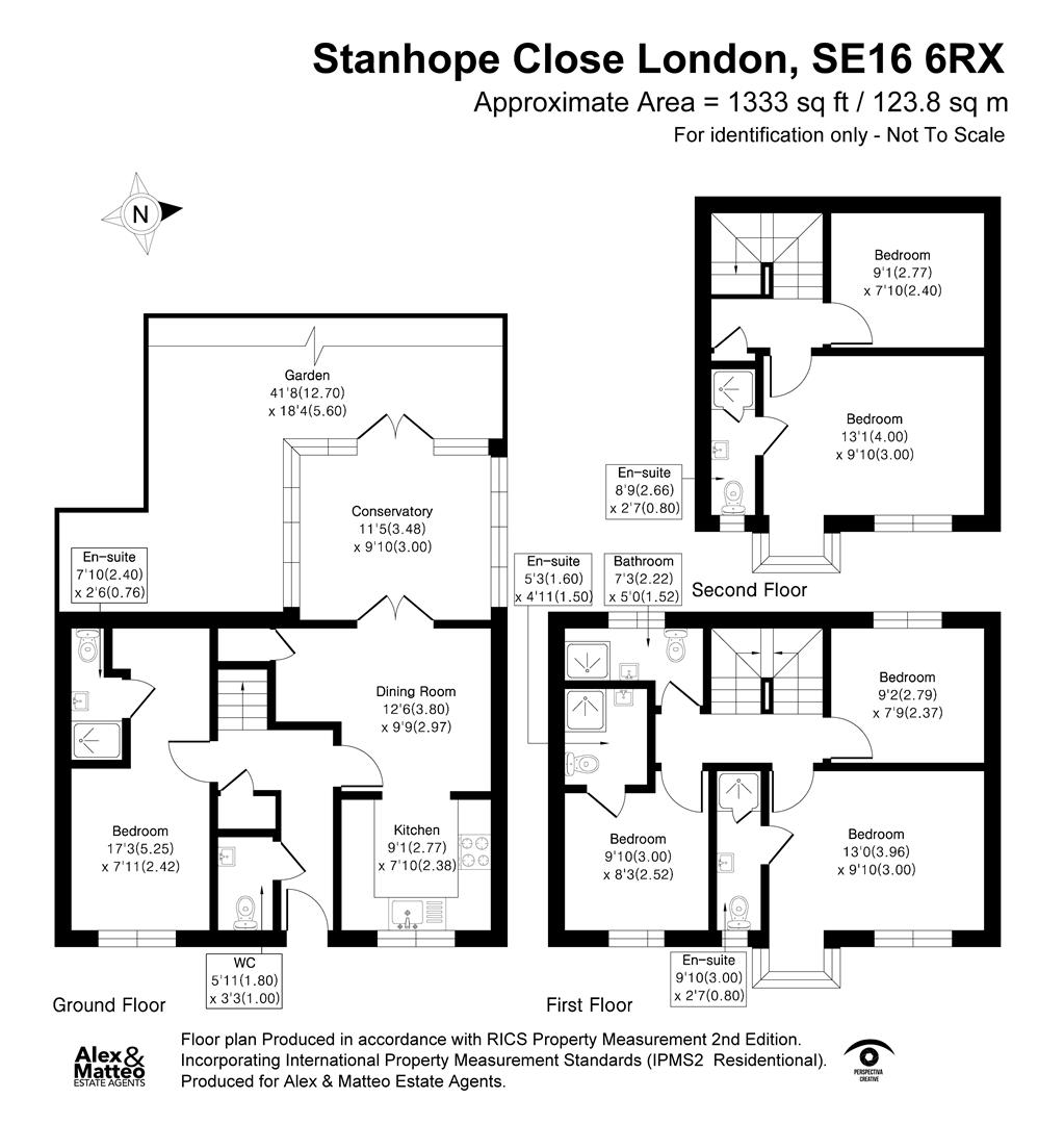 1, Stanhope Close, London floorplan