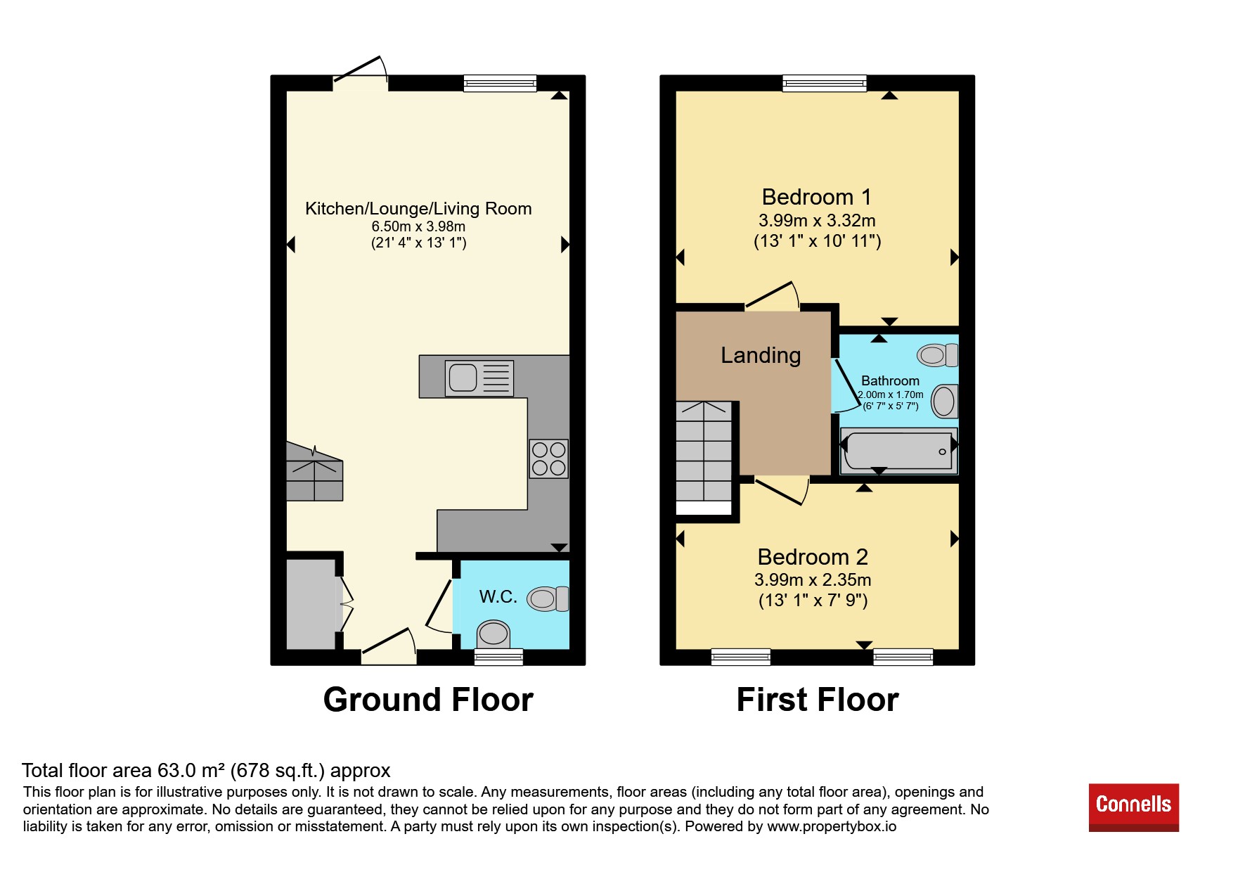 7, Deer Park Drive, Birmingham floorplan