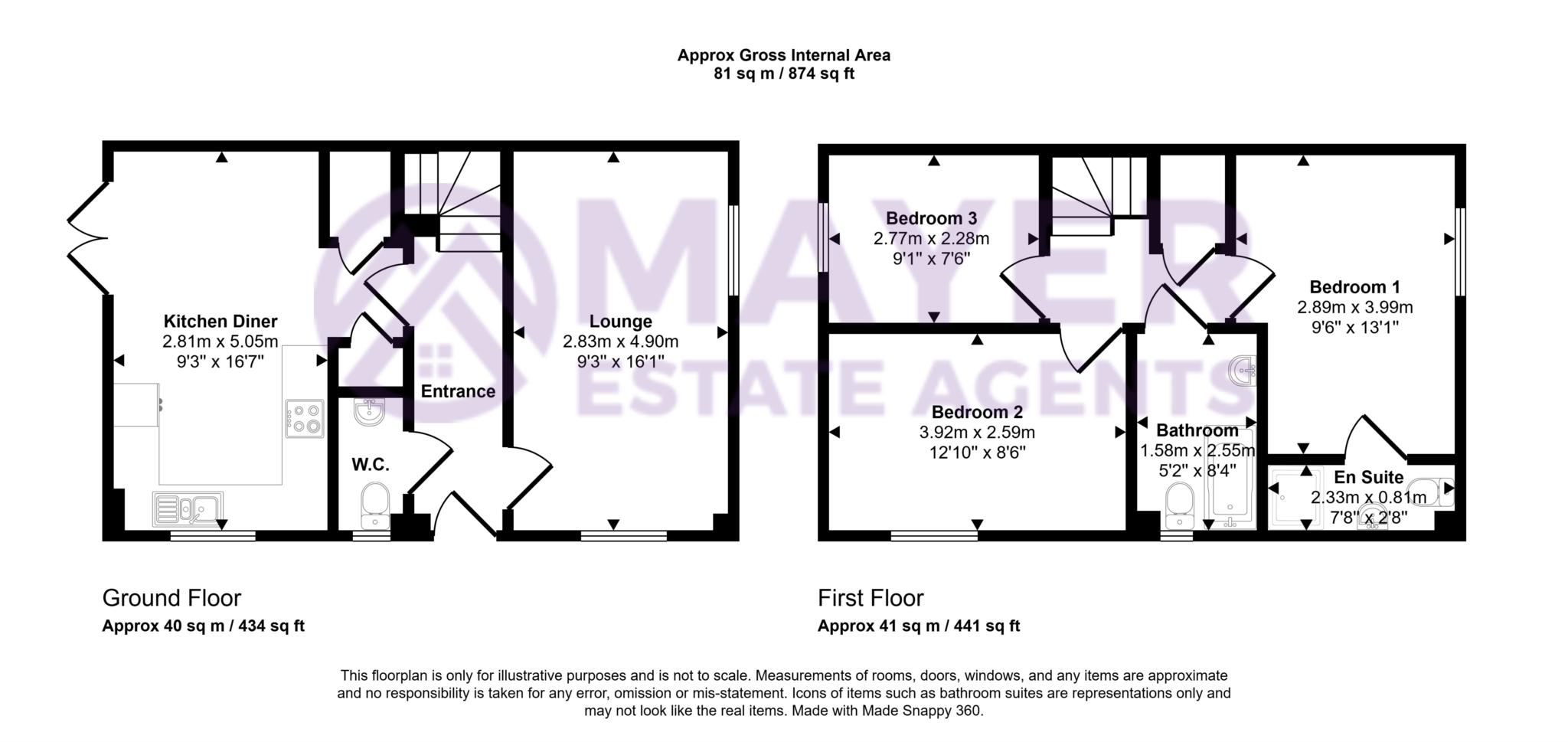 21, Norris Drive, Plymouth floorplan
