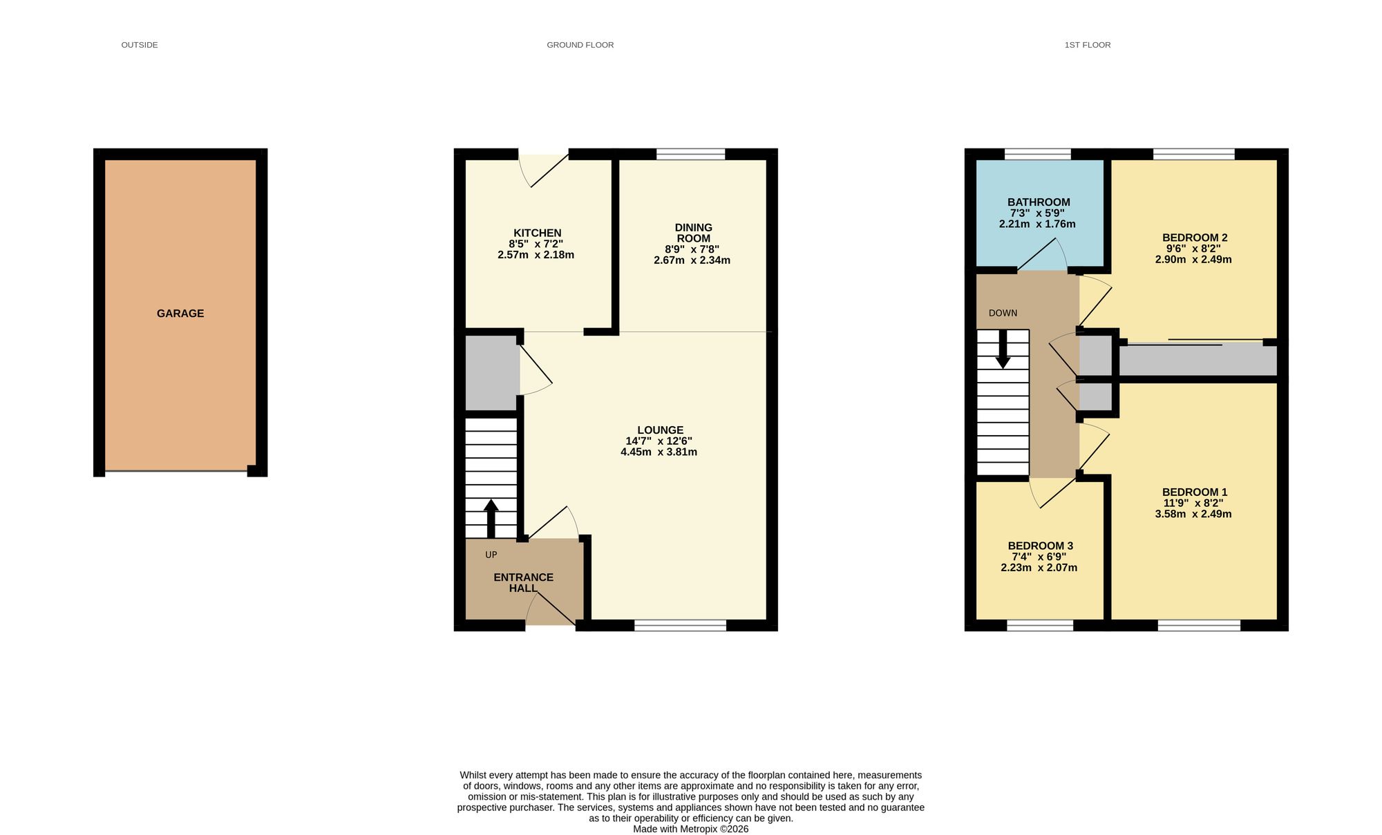 26 Glen Road, Southampton floorplan