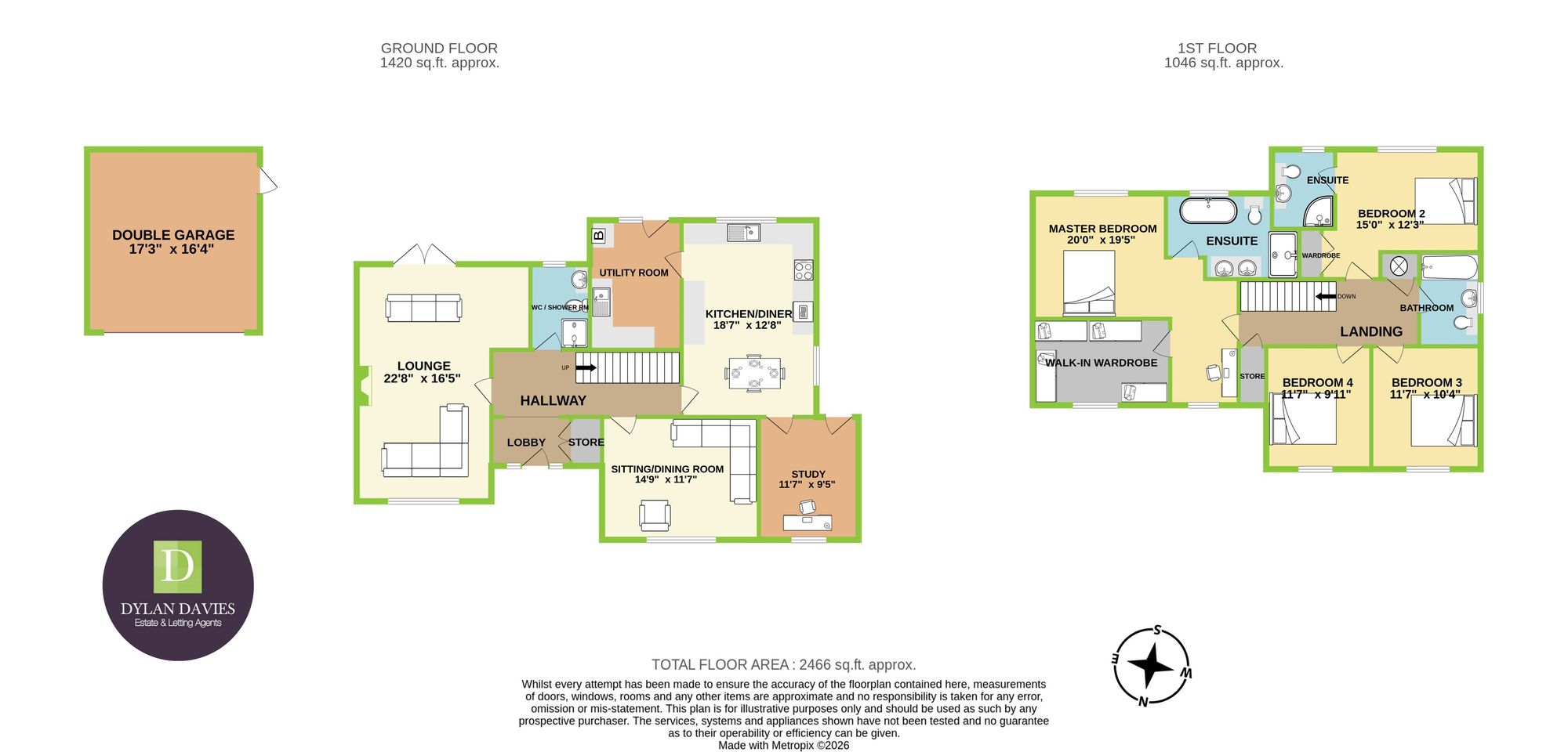 The Cedars The Woodlands, Pontypridd floorplan