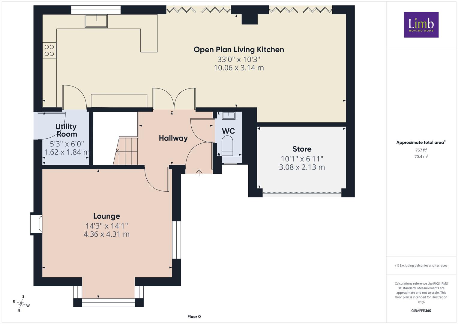 1, Whitfield Road, Kirk Ella floorplan