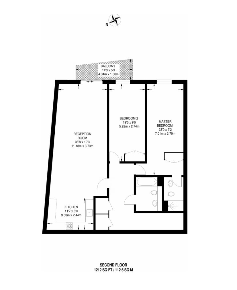 2 Bedrooms Flat to rent in Galaxy Building, Canary Wharf E14