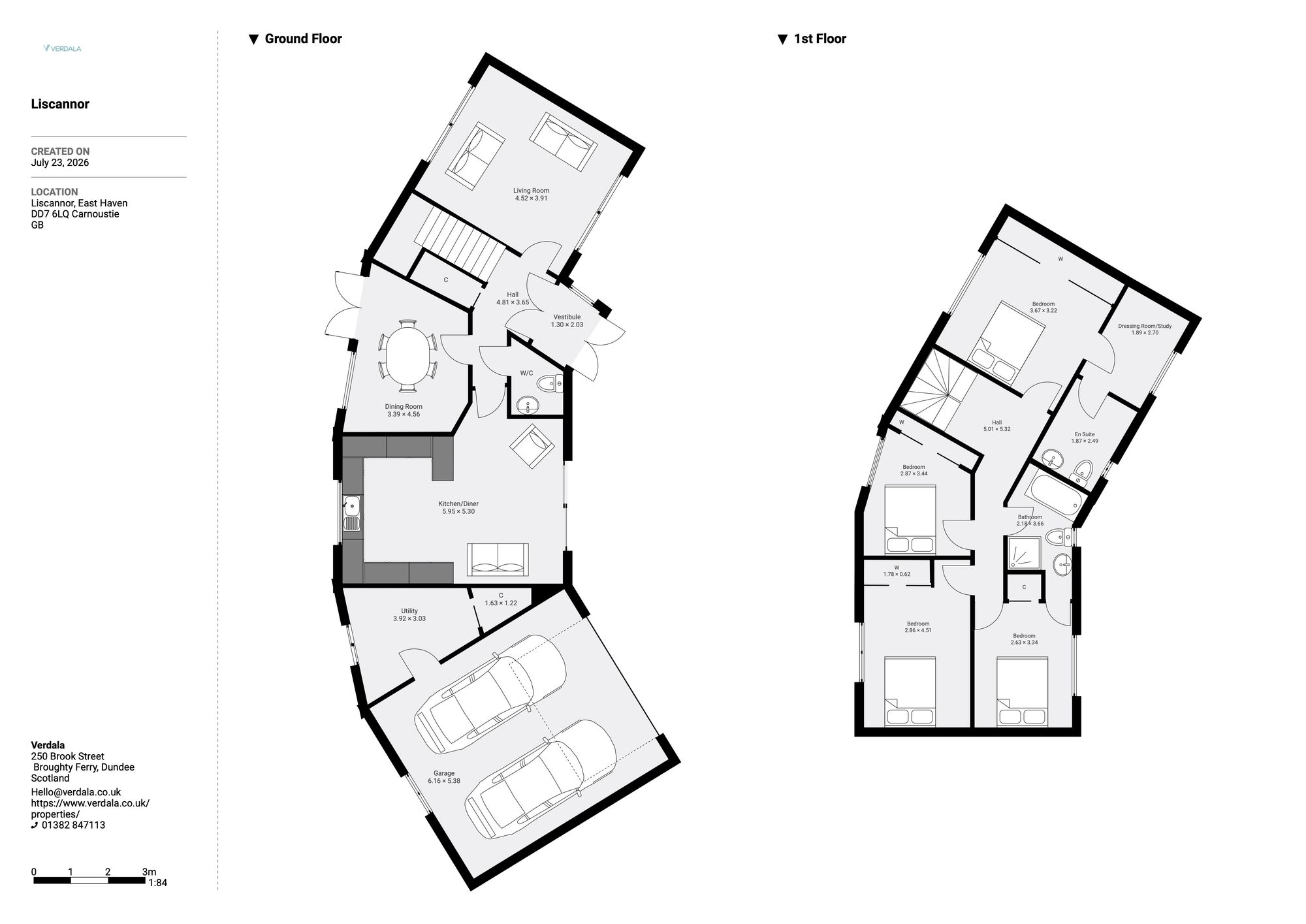 Liscannor, Carnoustie floorplan