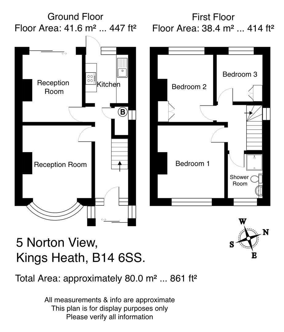 5, Norton View, Birmingham floorplan