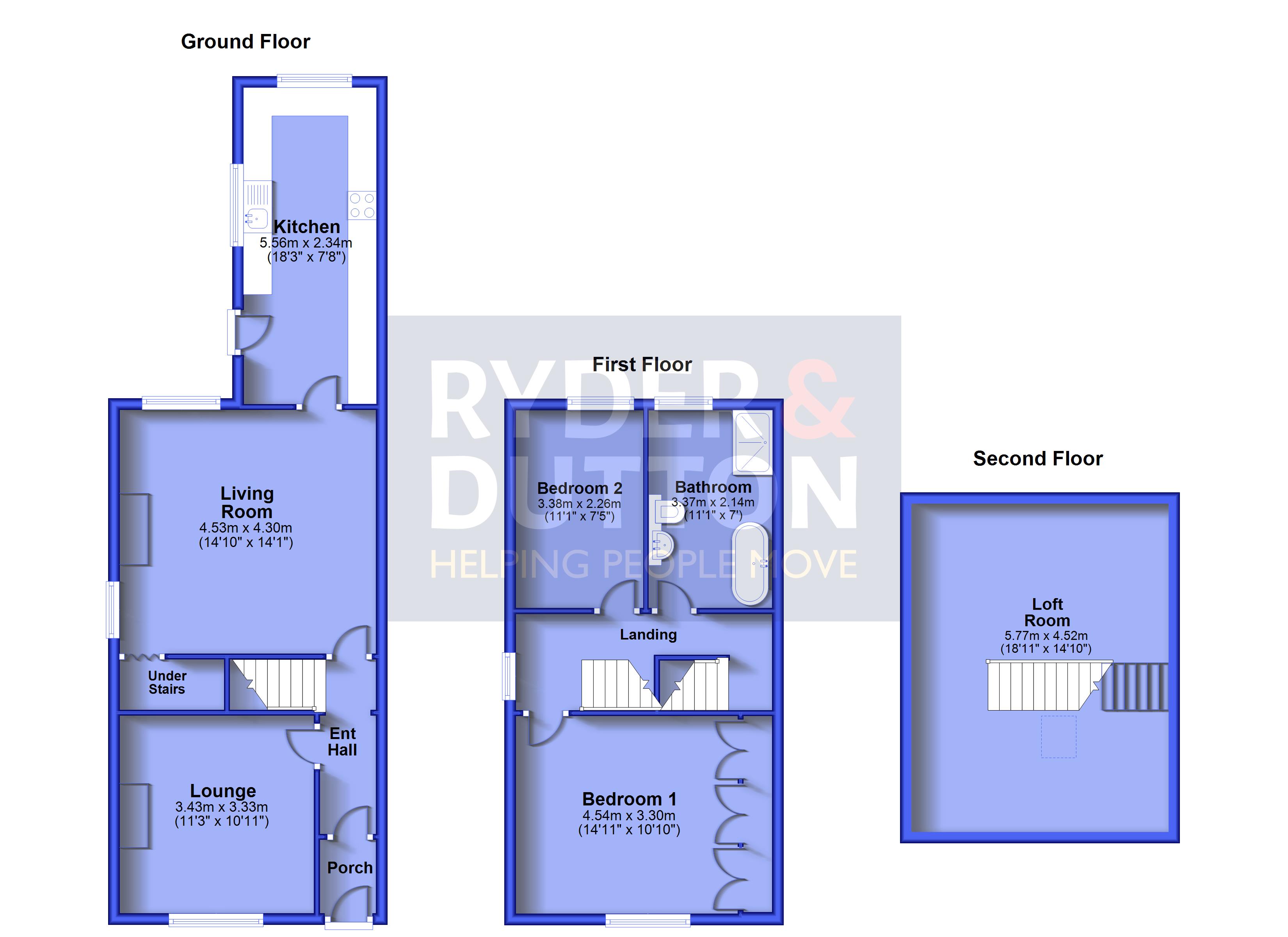 1205, Burnley Road, Rossendale floorplan