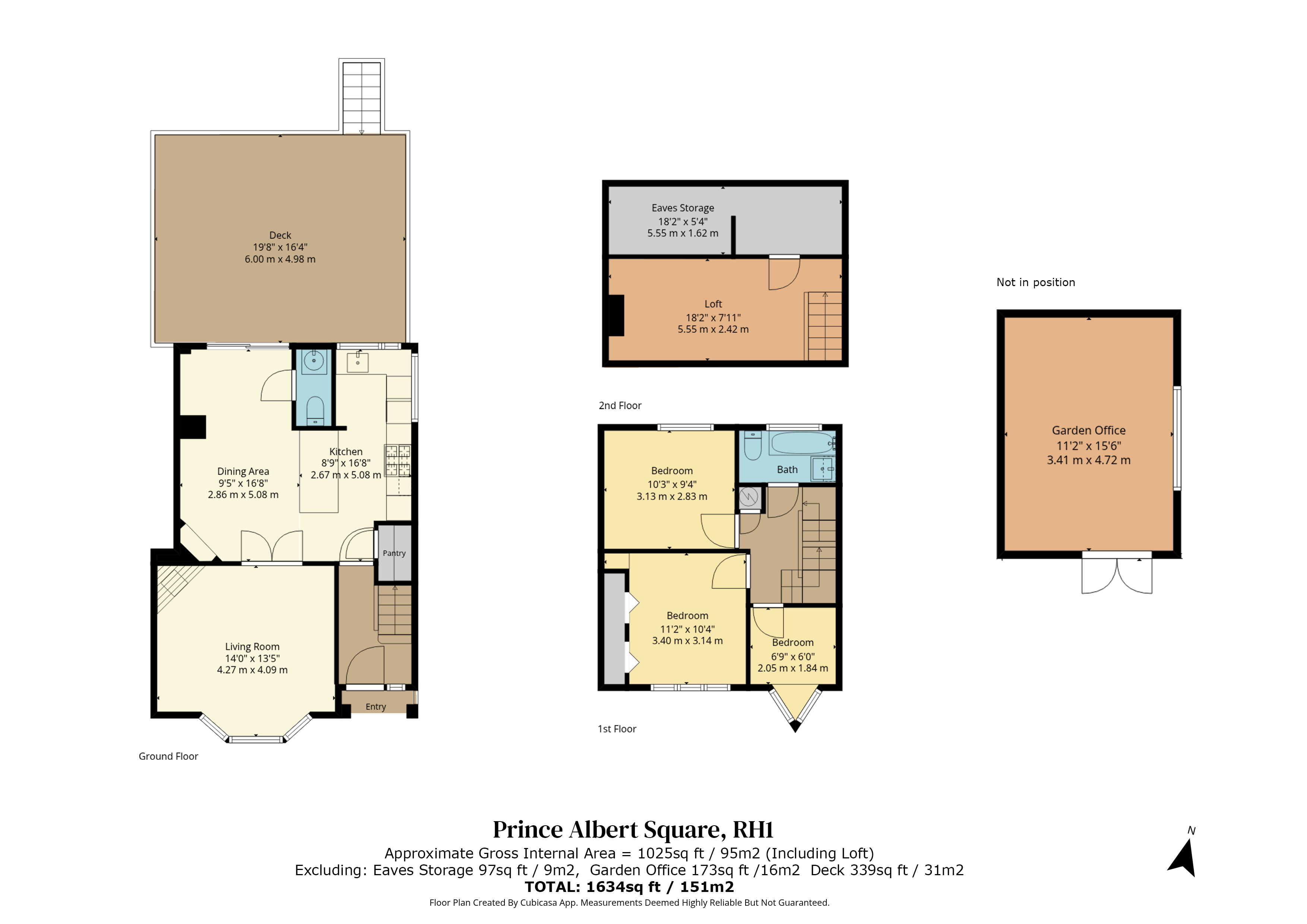 39, Prince Albert Square, Surrey floorplan