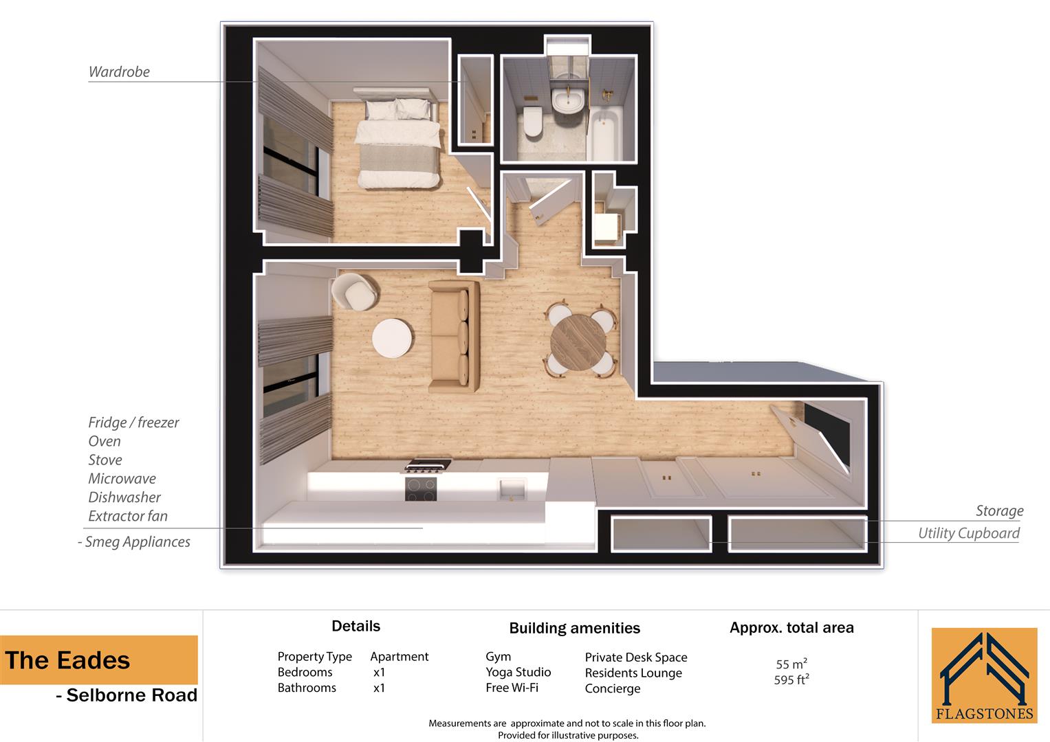 092837922, 11 Selborne Road, London floorplan