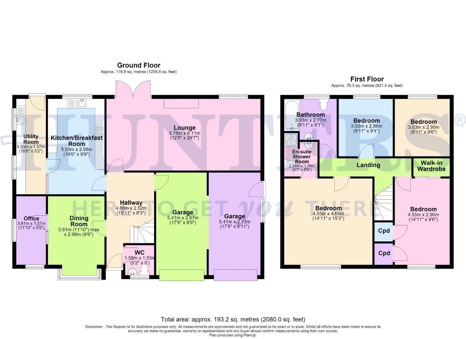8, Johnson Grove, Manchester floorplan