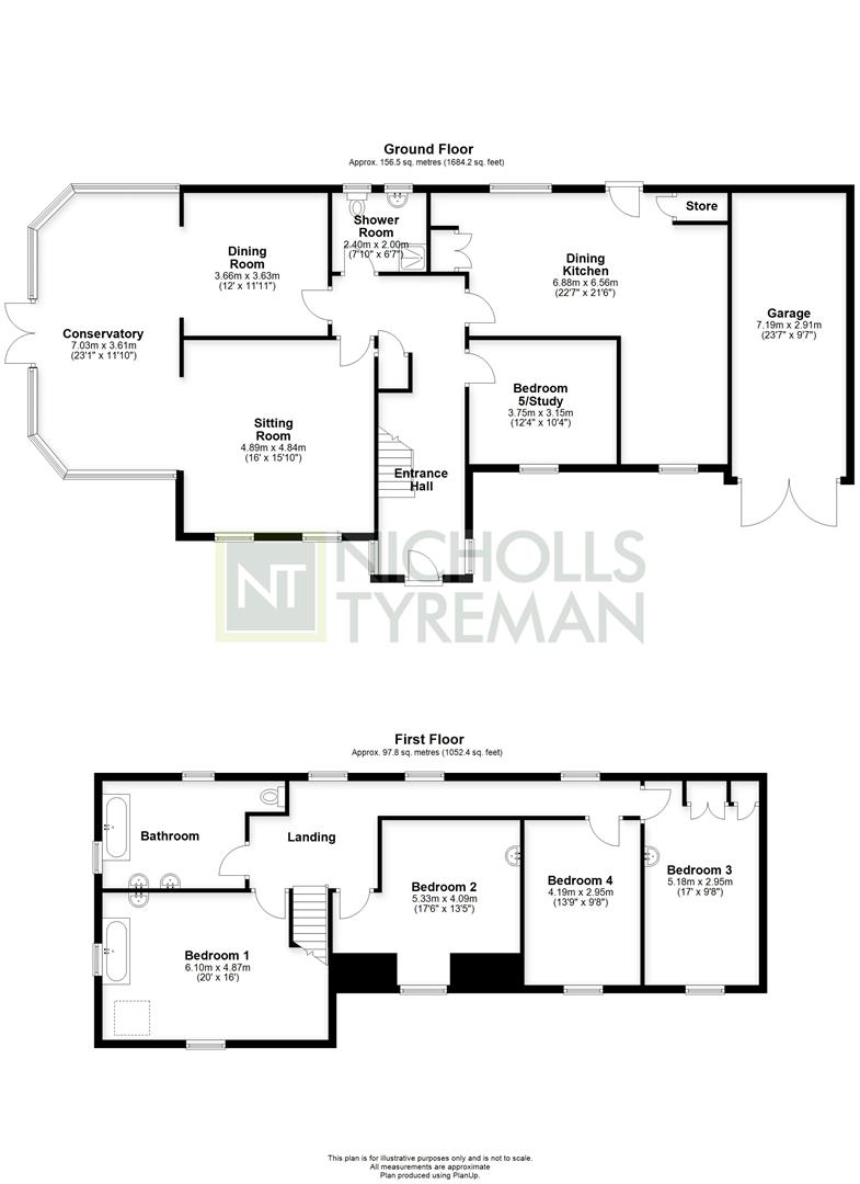80, St. Winifreds Road, Harrogate floorplan