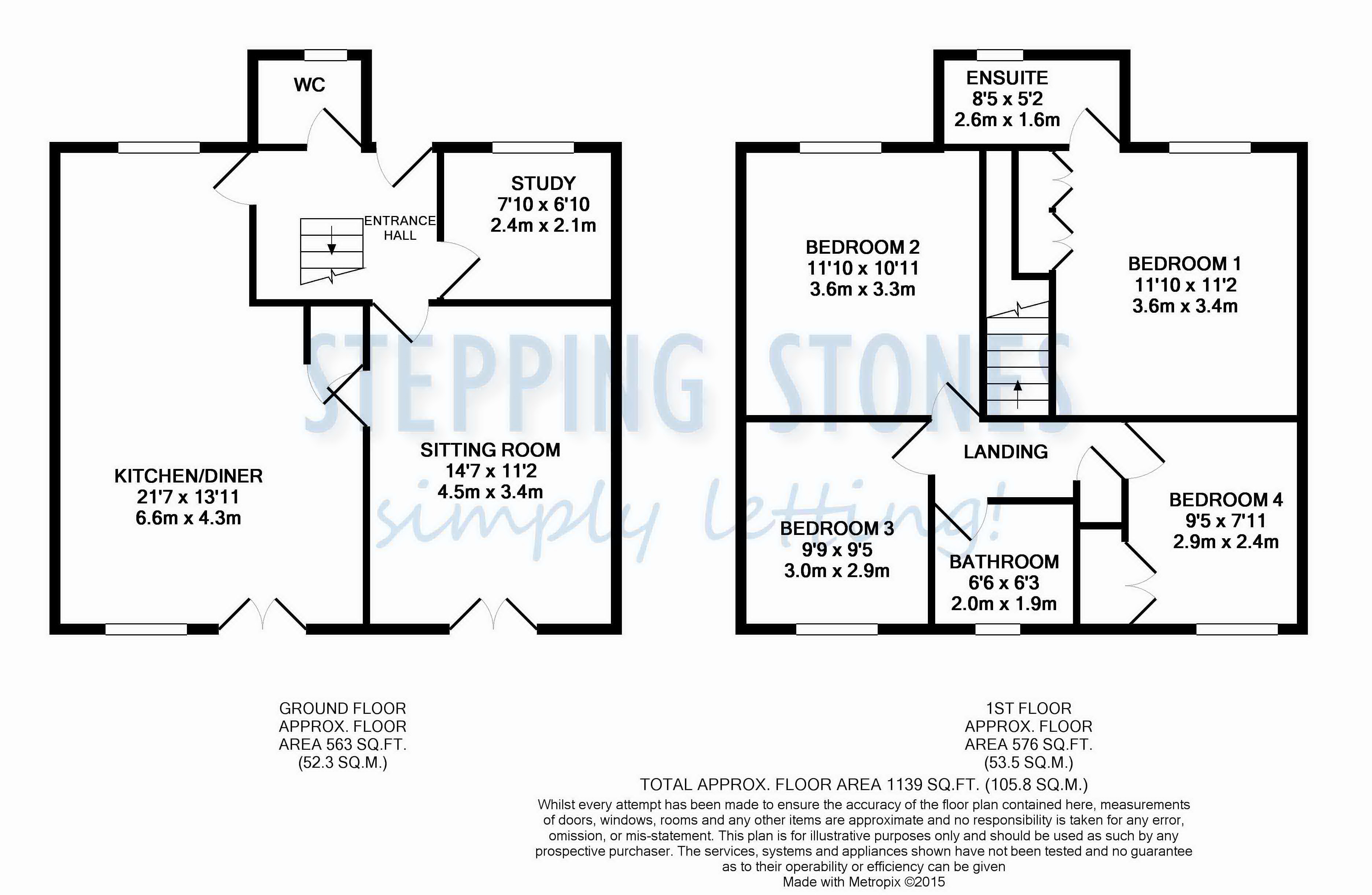 4 Bedrooms Detached house to rent in Brinkburn Grove, Banbury OX16